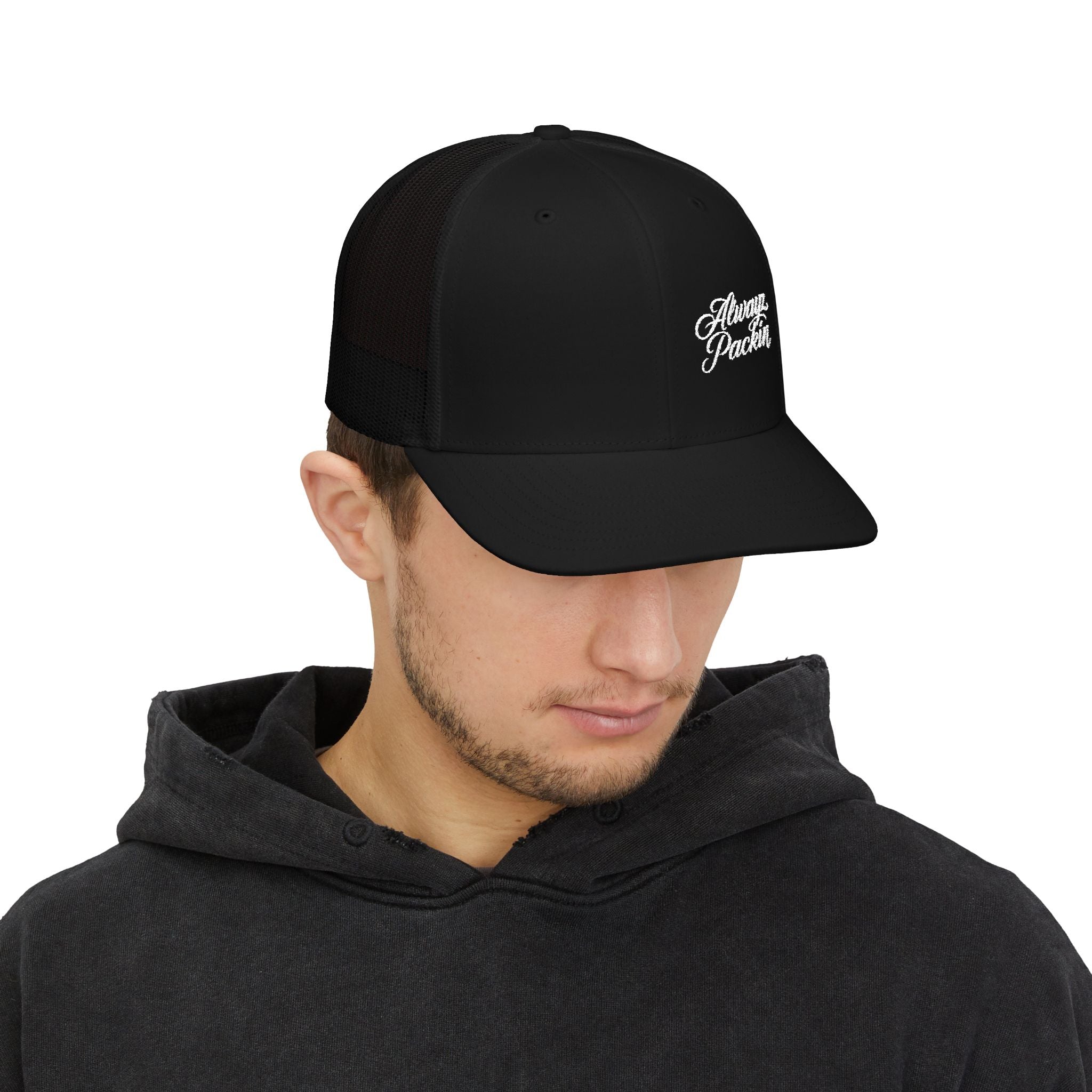 Alwayz Packin Embroidered Trucker Hat