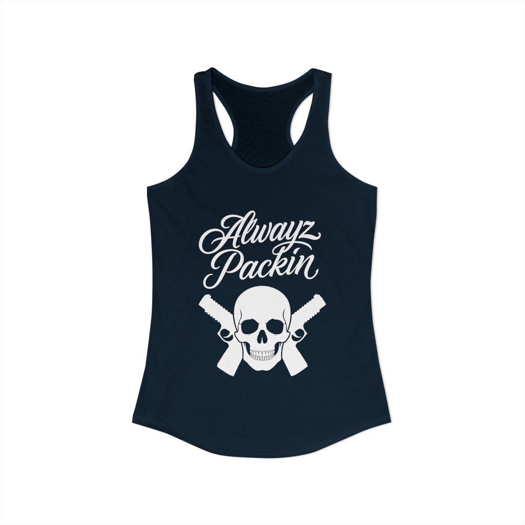 Alwayz Packin Racerback Tank