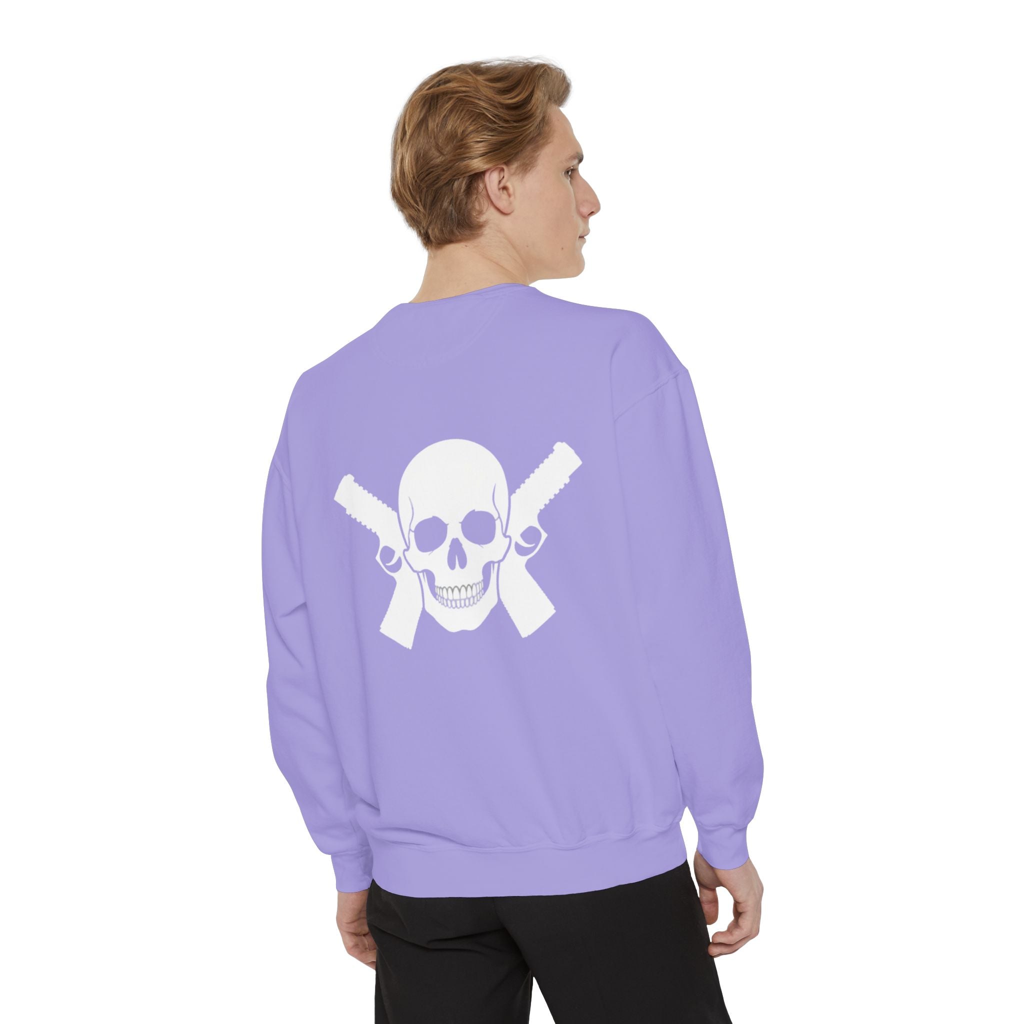 Alwayz Packin Front/ Skull Guns Back Sweatshirt