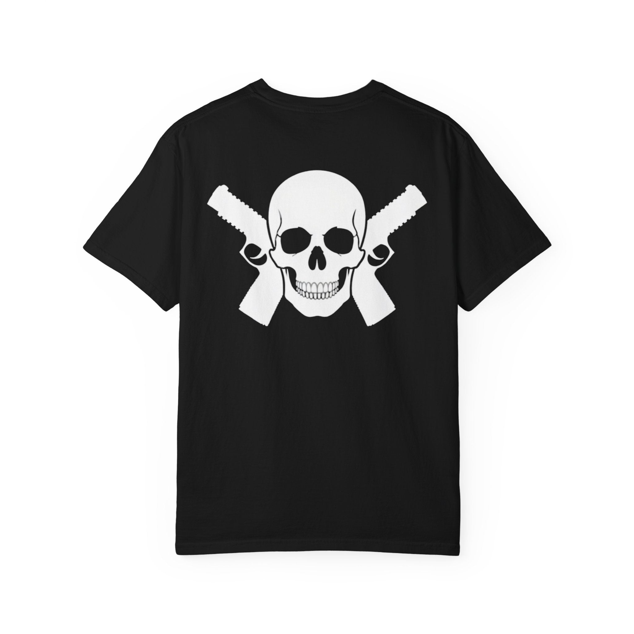 Alwayz Packin Front/ Skull Guns Back