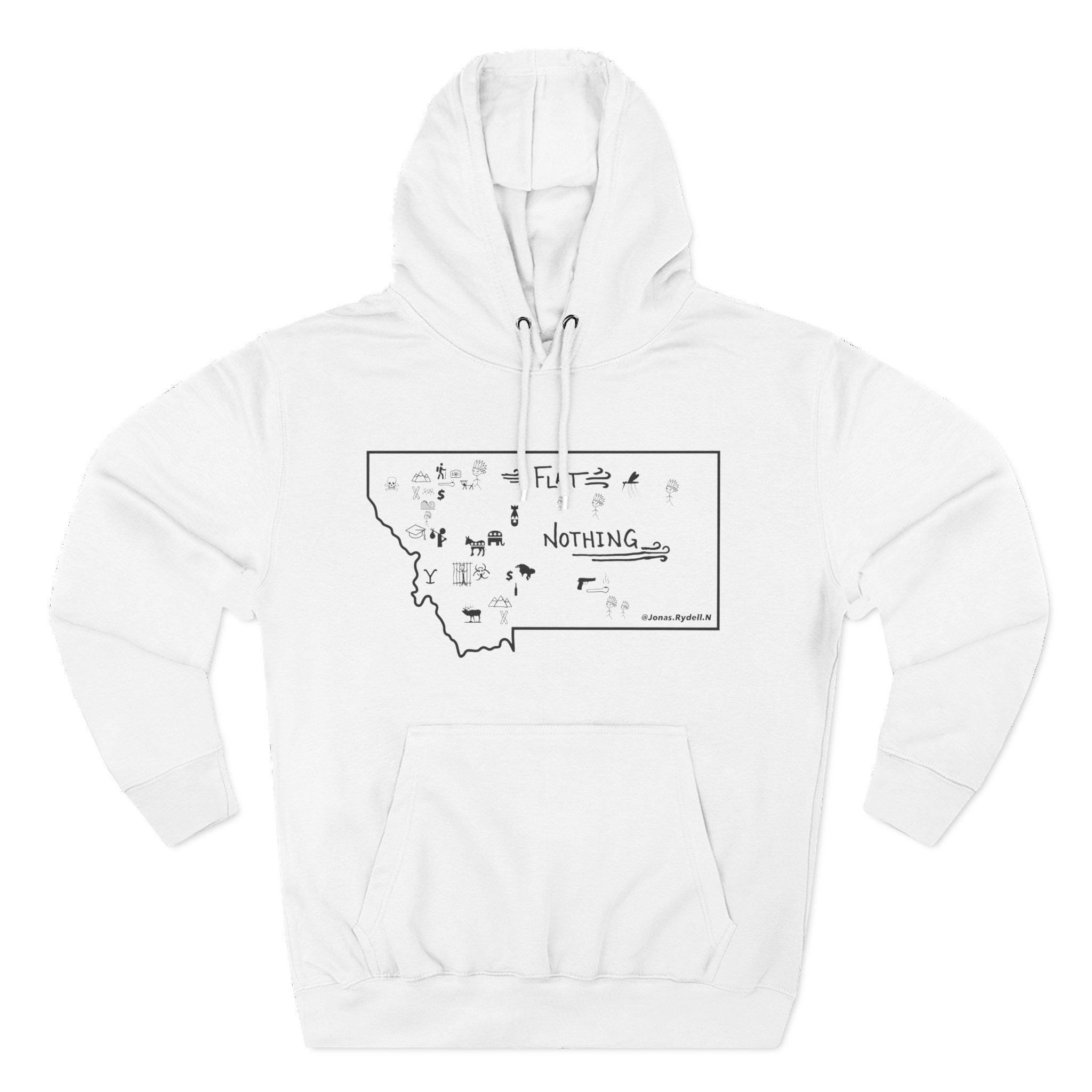 The Real Montana Map Pullover