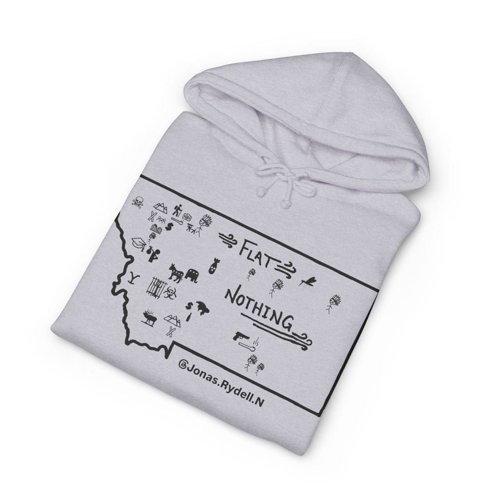 Original Montana Map Hoodie