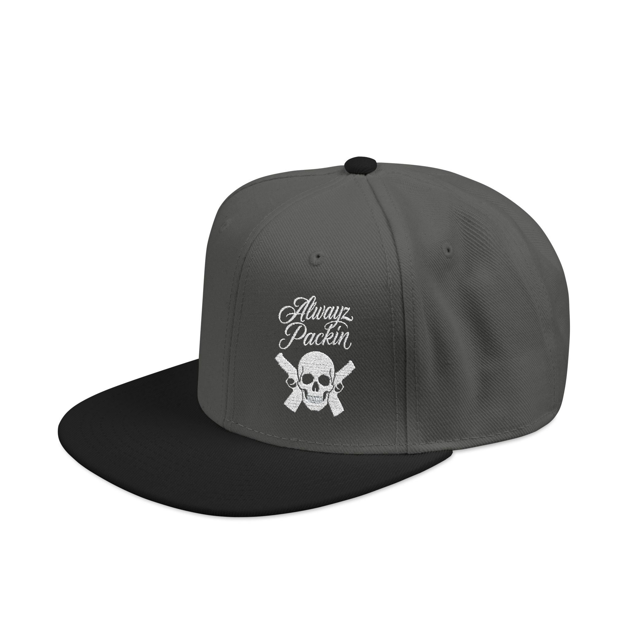 Embroidered Alwayz Packin Flat Bill