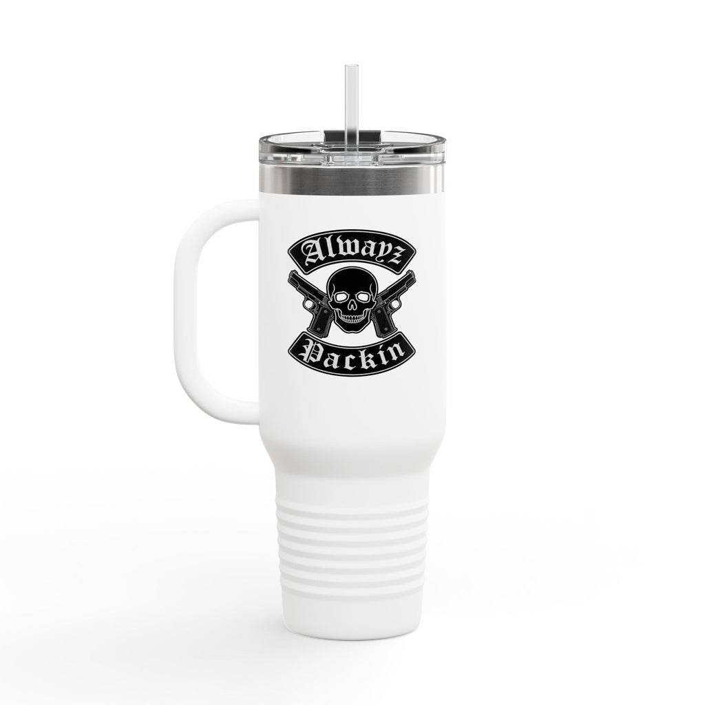 Alwayz Packin Insulated Travel Mug, 40oz