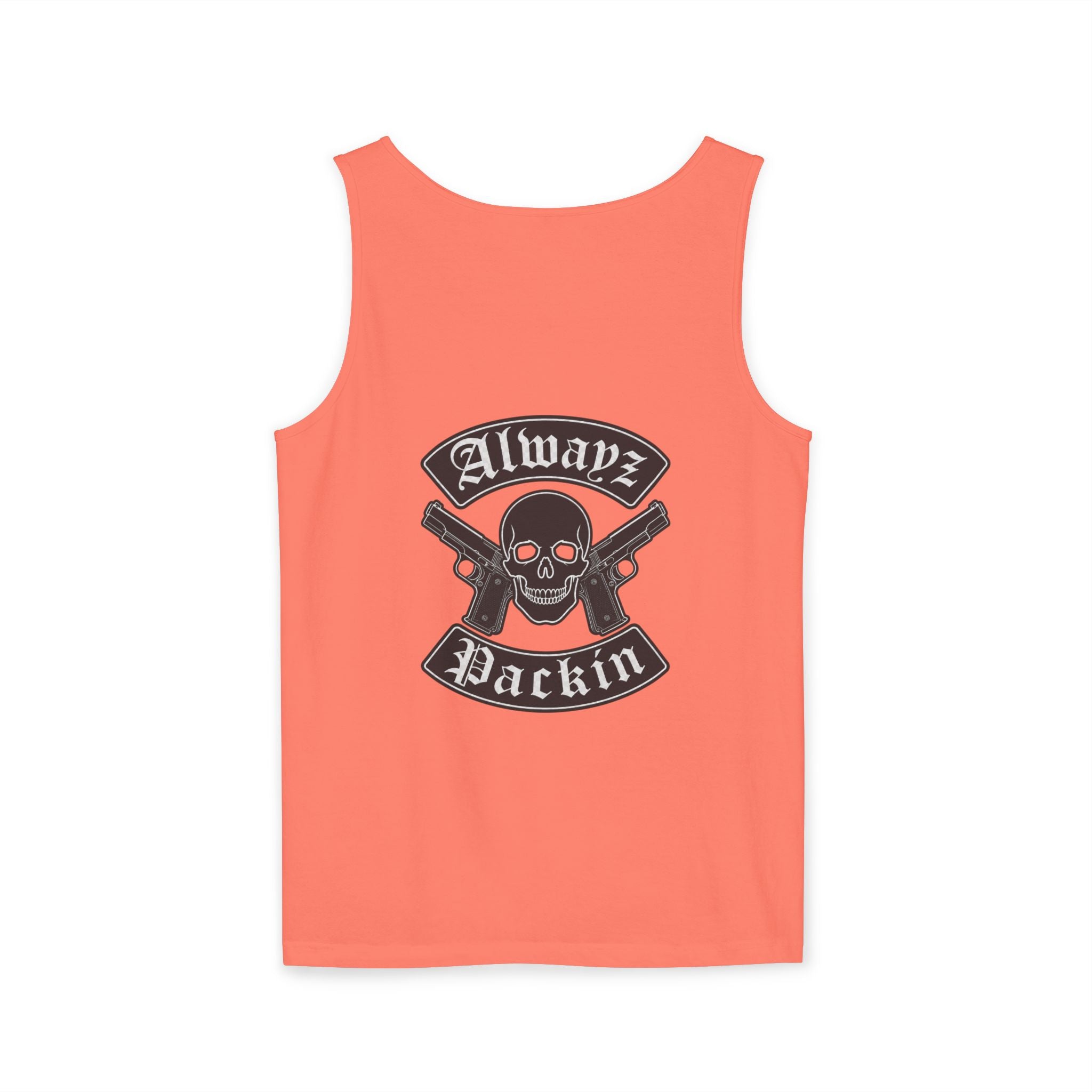 Alwayz Packin Front/ Skull Rocker Back
