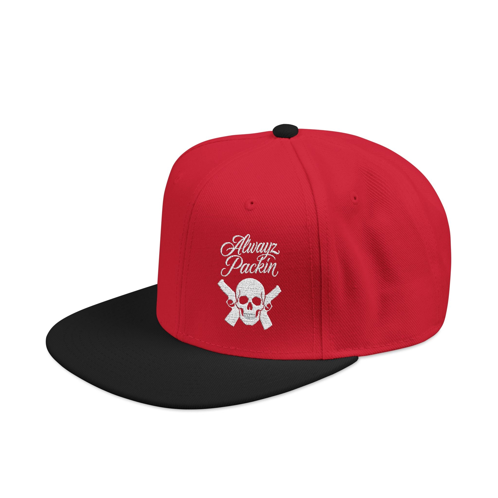 Embroidered Alwayz Packin Flat Bill