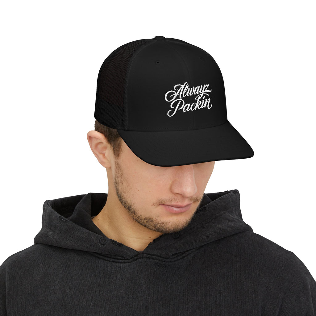 Alwayz Packin Snapback Trucker Cap