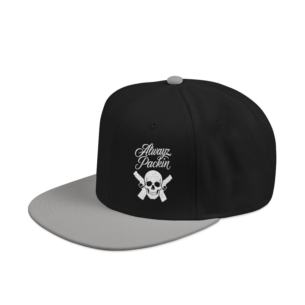 Embroidered Alwayz Packin Flat Bill