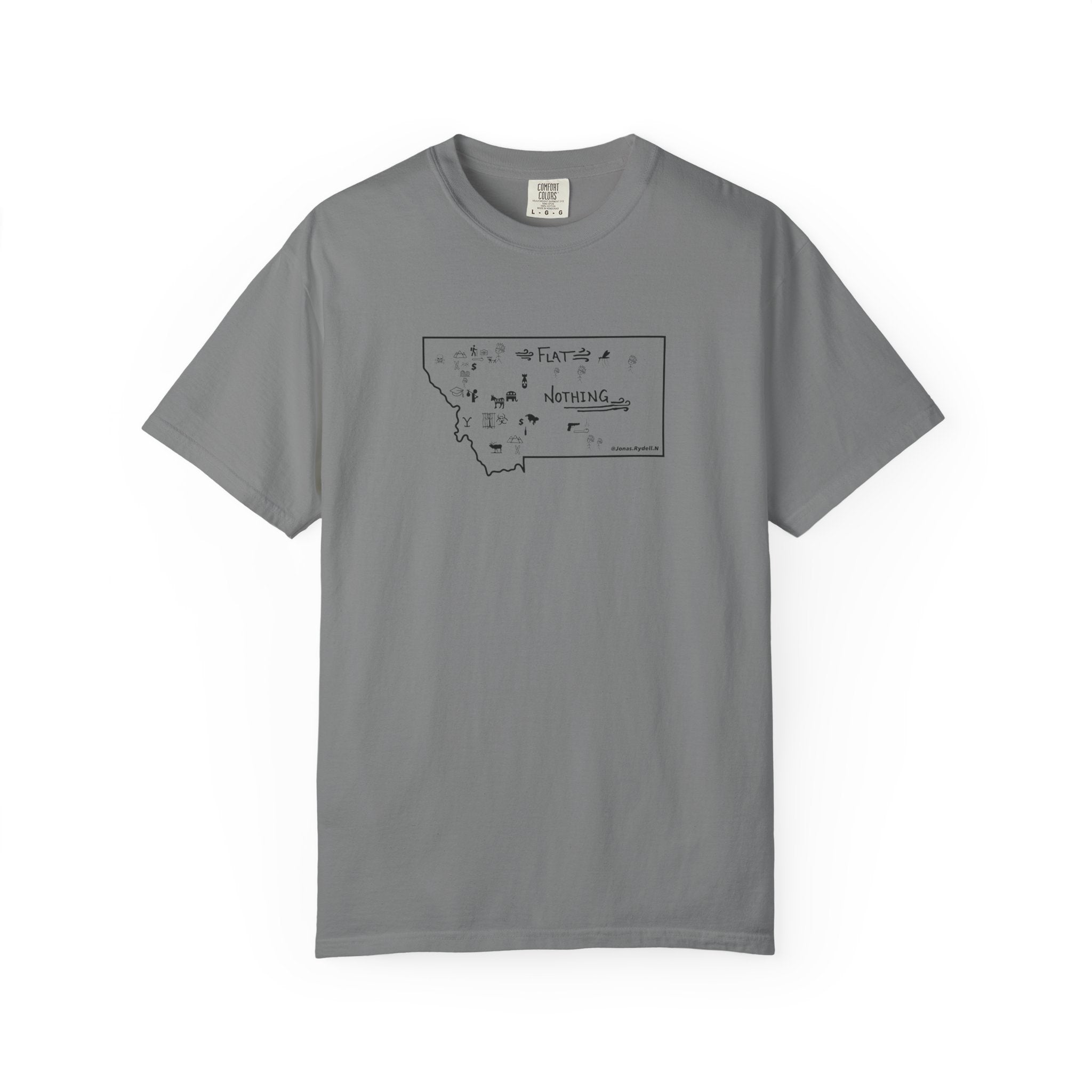 Montana Map in the Front and Alwayz Packin in the Back!  Best Seller