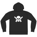Alwayz packin front/ skull and guns back Unisex Raglan Hooded Sweatshirt