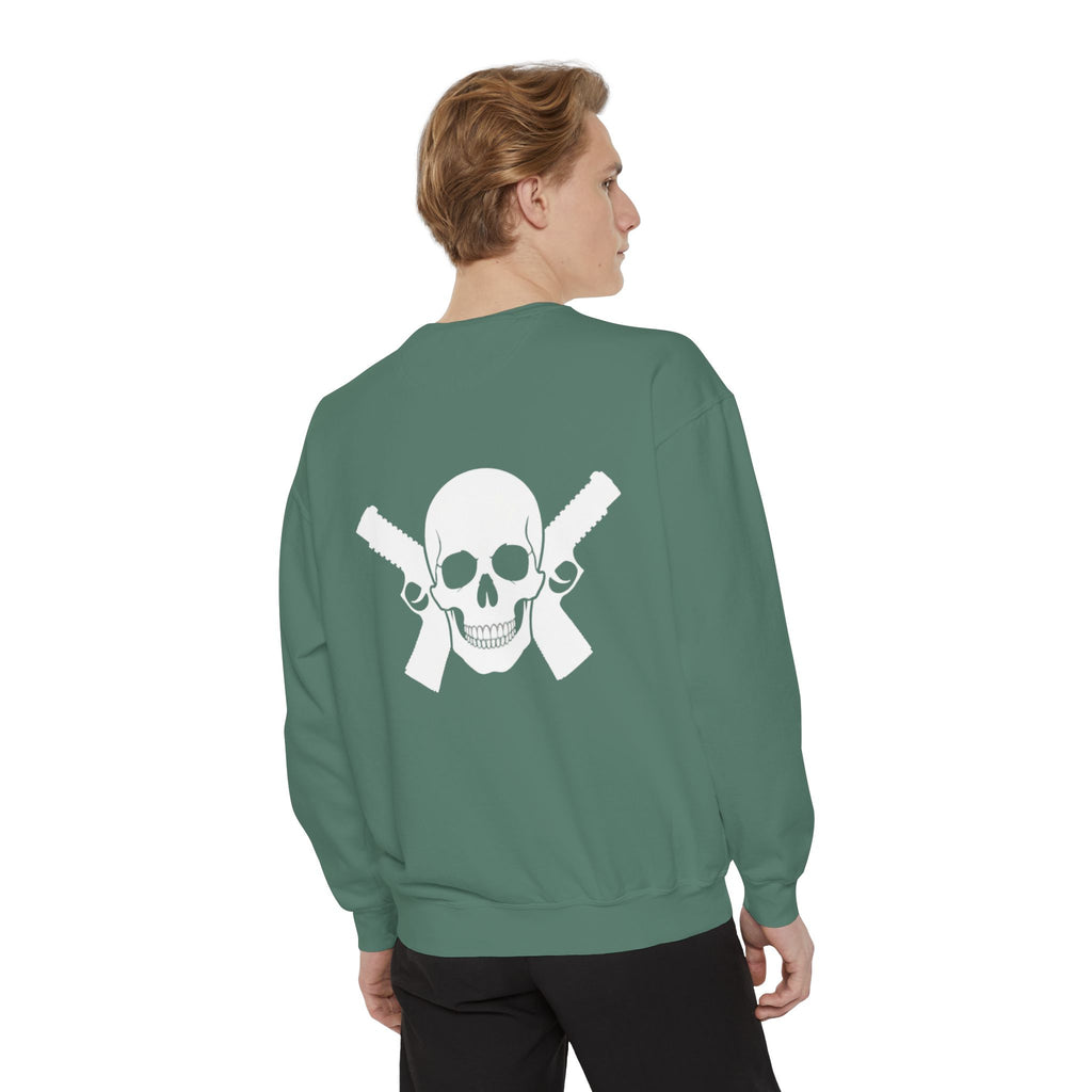 Alwayz Packin Front/ Skull Guns Back Sweatshirt