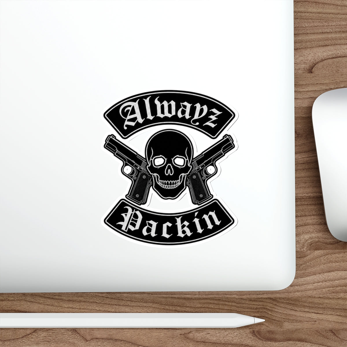 Alwayz Packin Sticker Variant