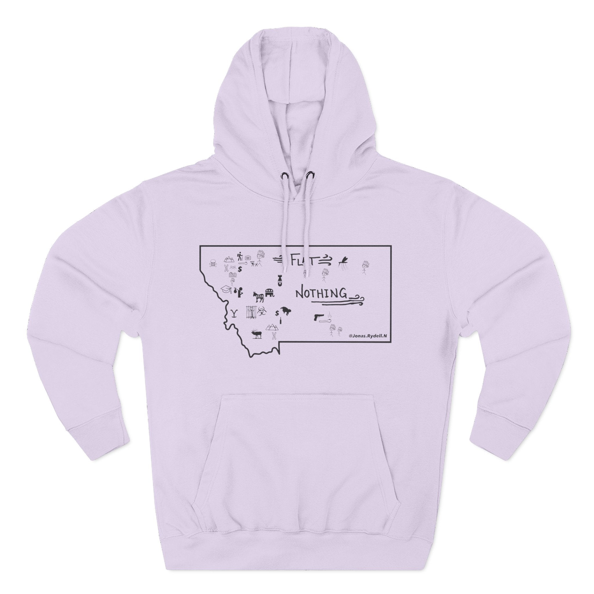 The Real Montana Map Pullover