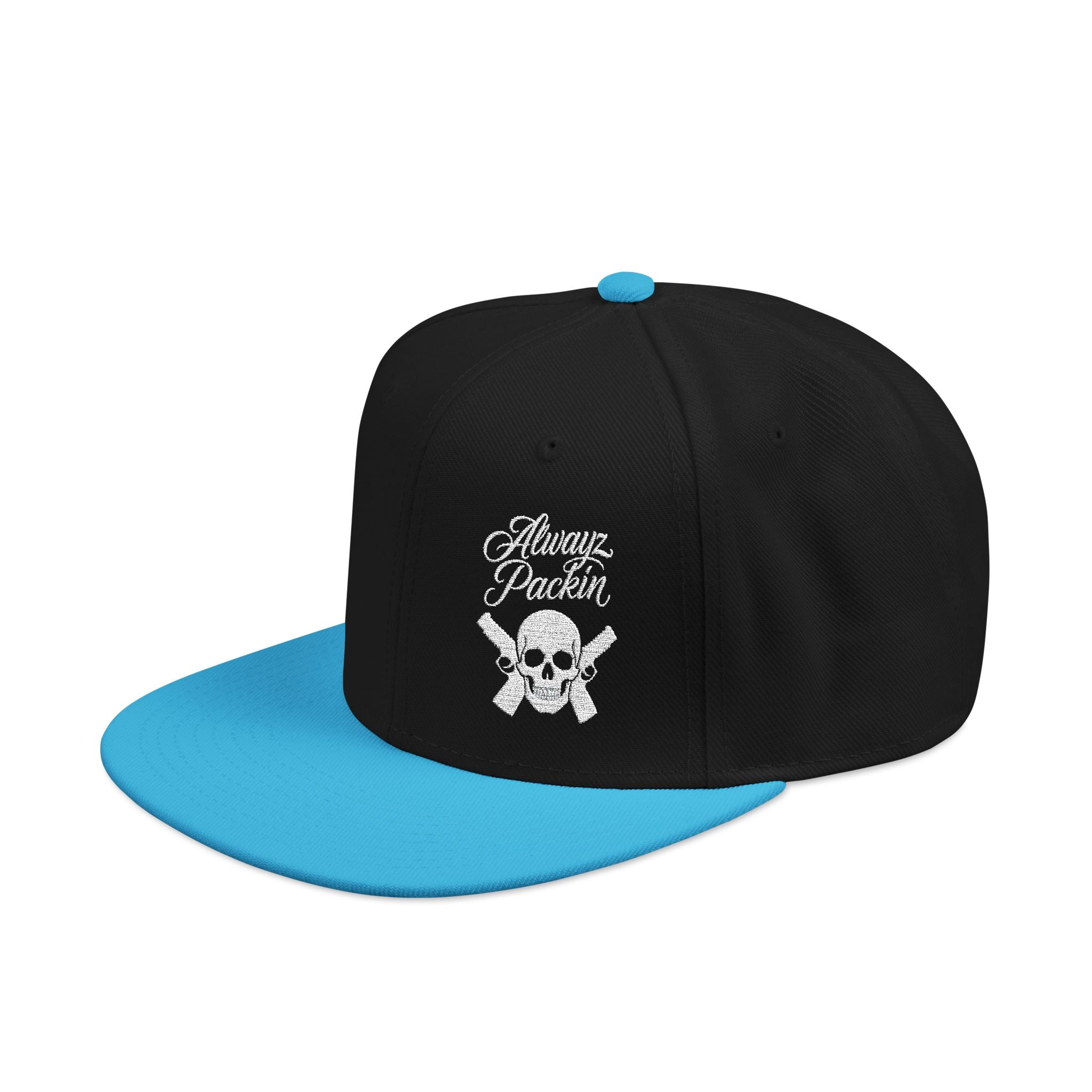 Embroidered Alwayz Packin Flat Bill