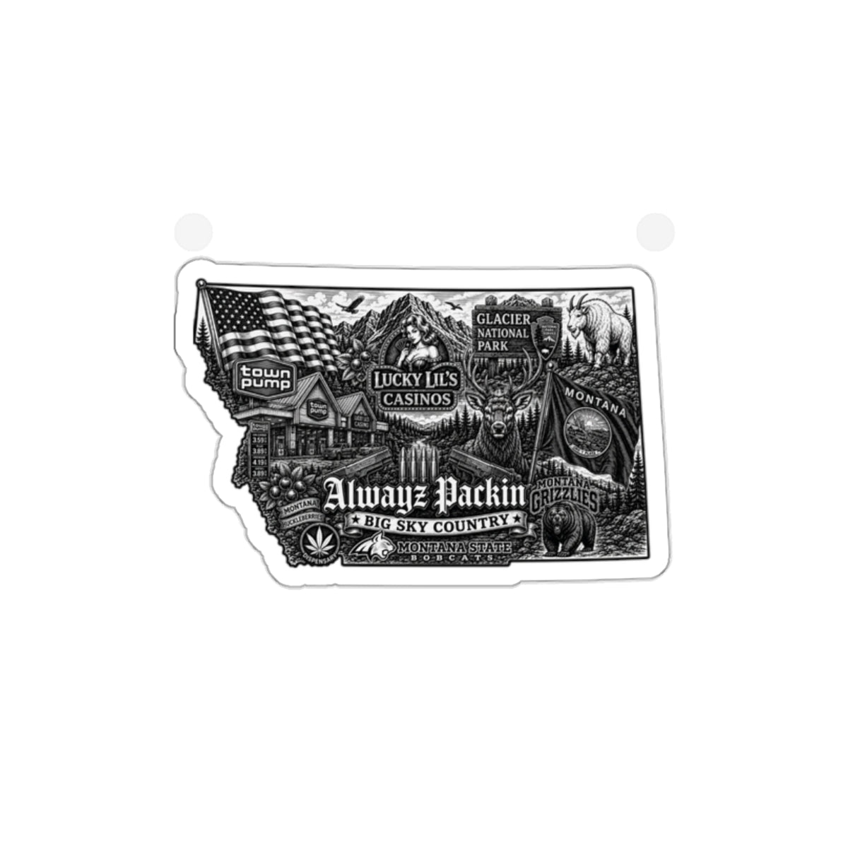 Ultimate Montana Sticker