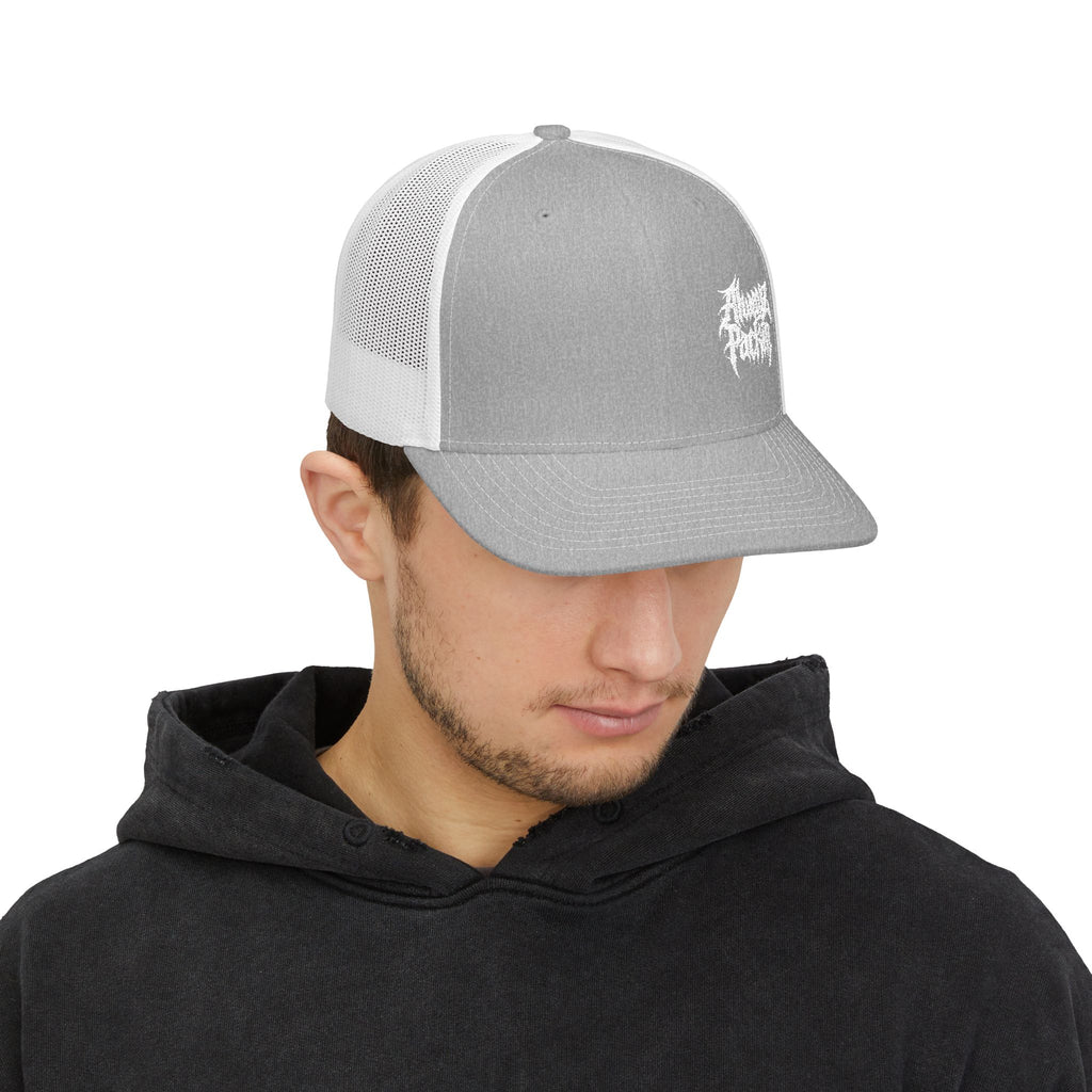 Embroidered Alwayz Packin Heavy Metal Print