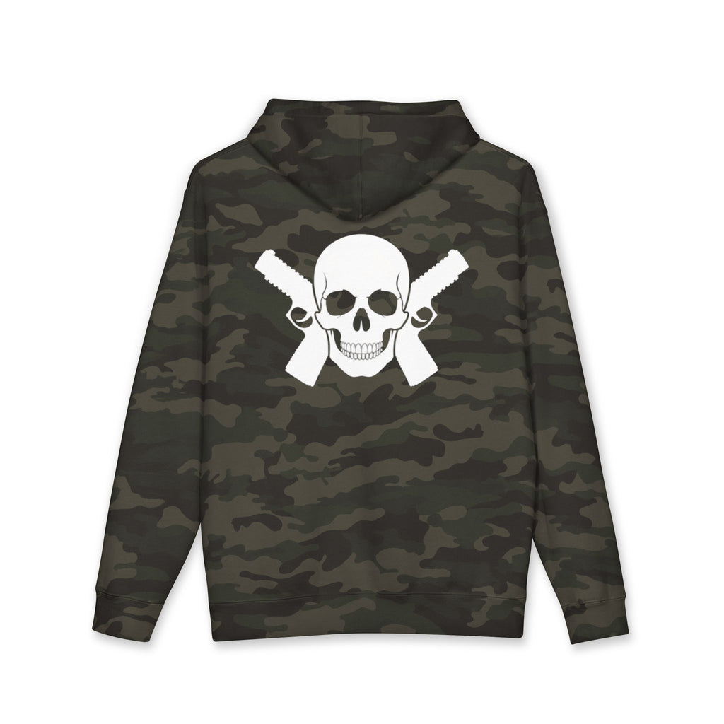 Alwayz Packin Front/ Skull and Guns back