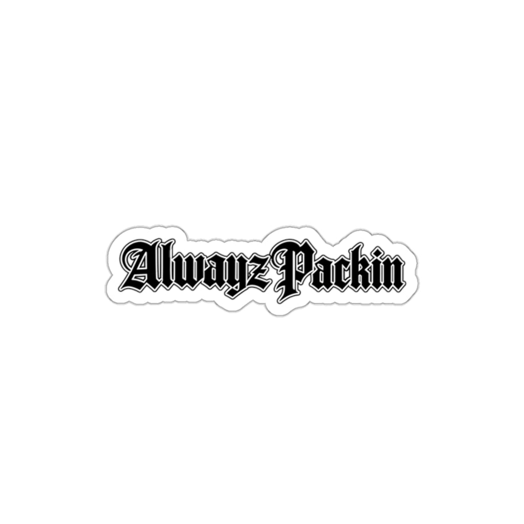 Alwayz Packin Sticker Variant