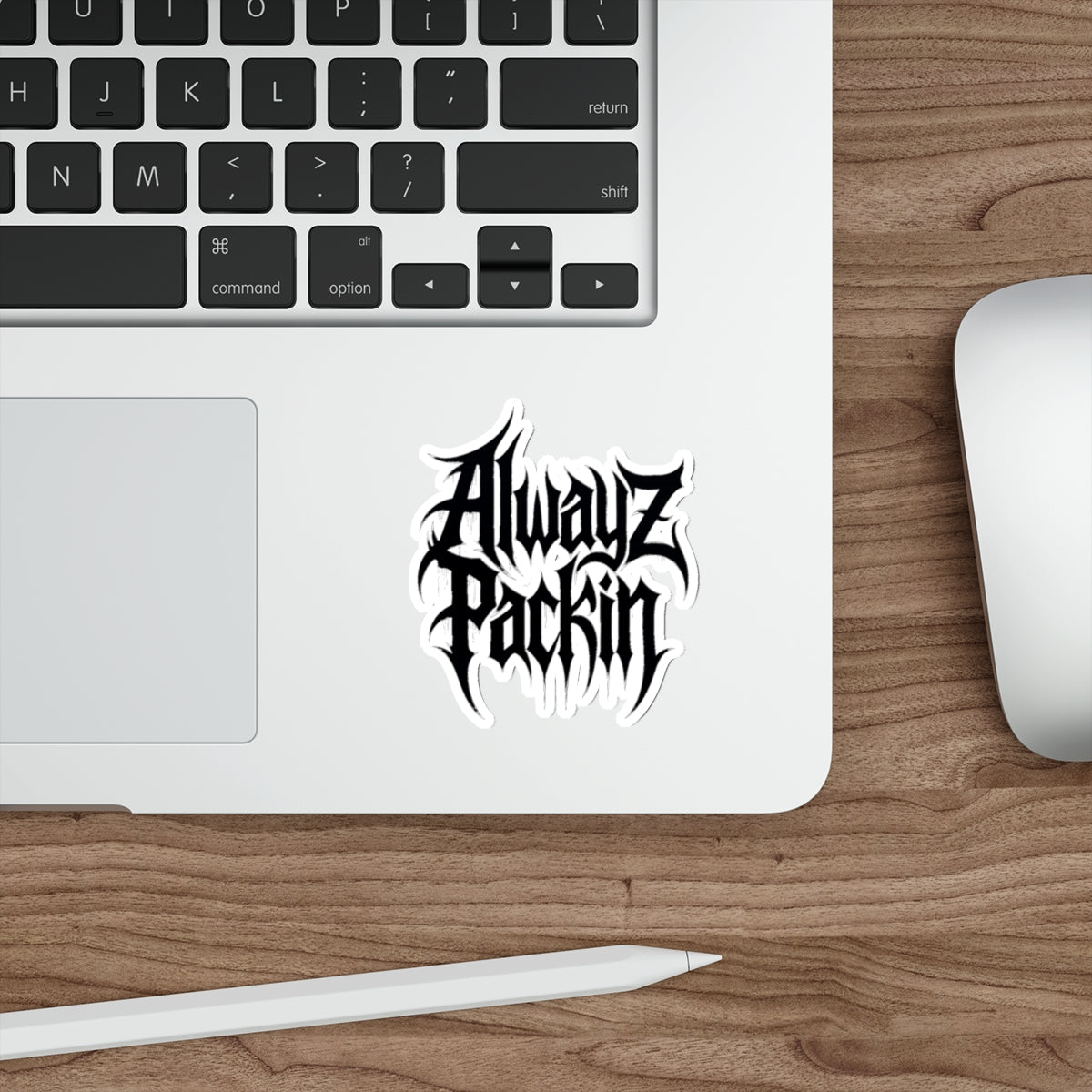 Alwayz Packin Sticker Variant
