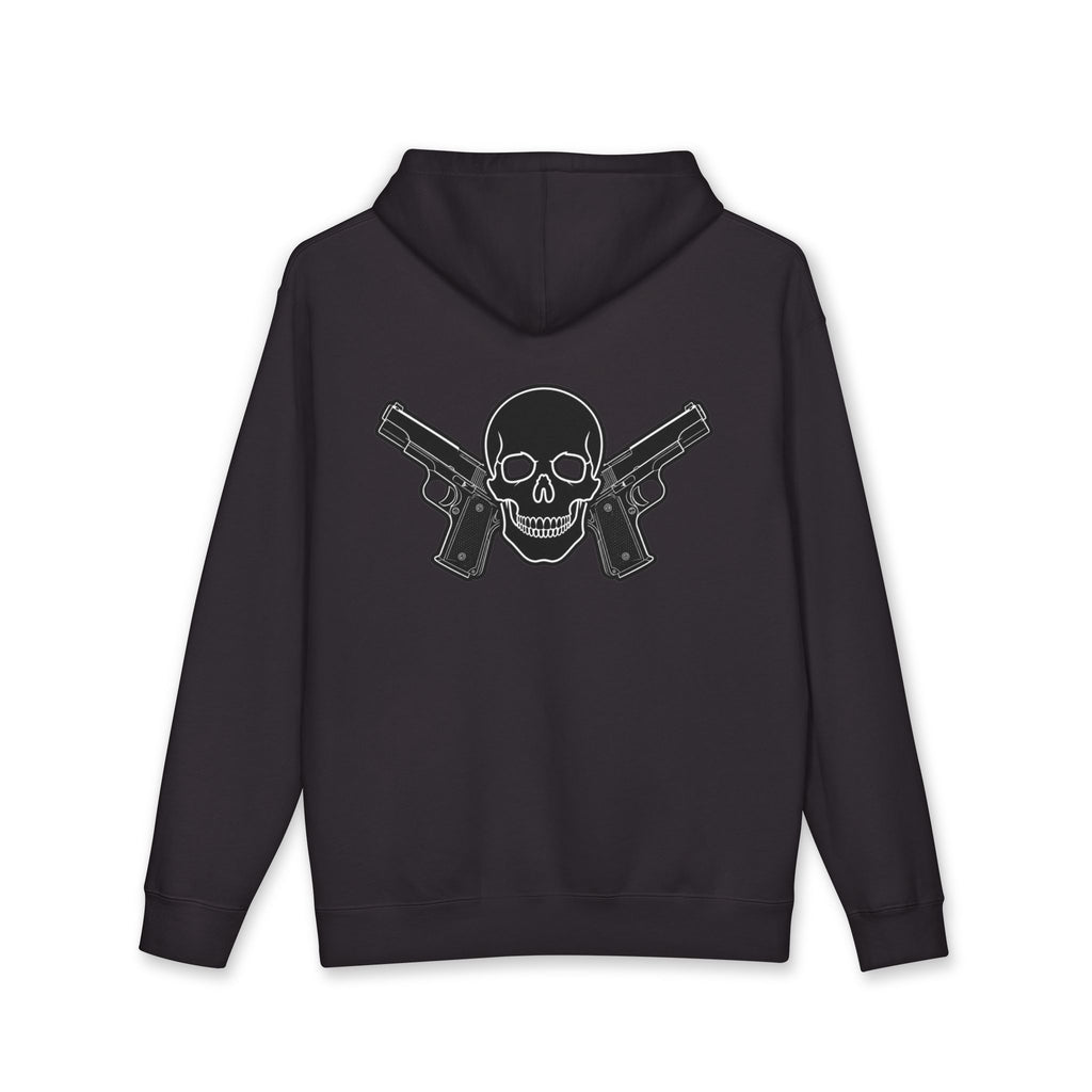 Alwayz Packin Front/ Skull and Guns Back