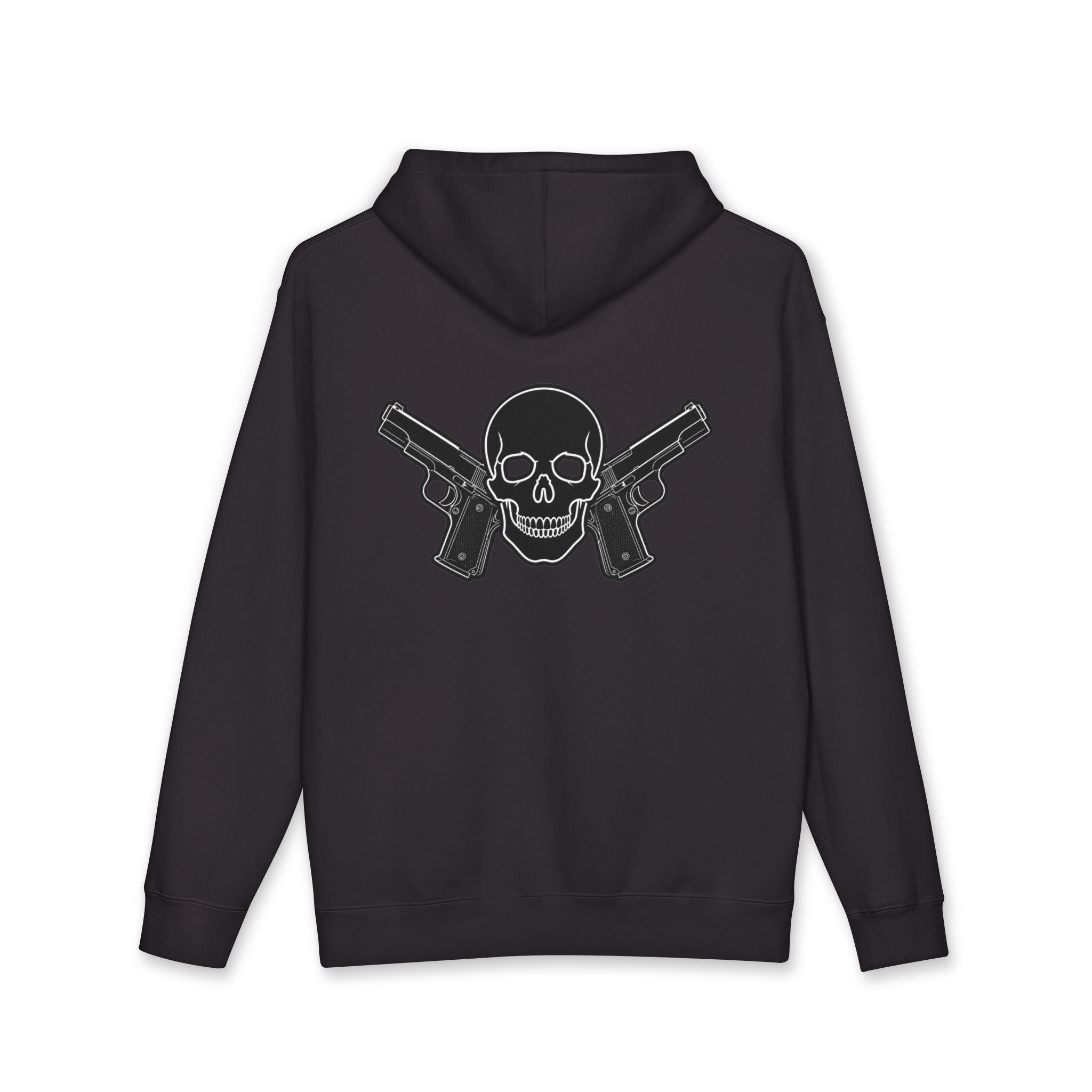 Alwayz Packin Front/ Skull and Guns Back