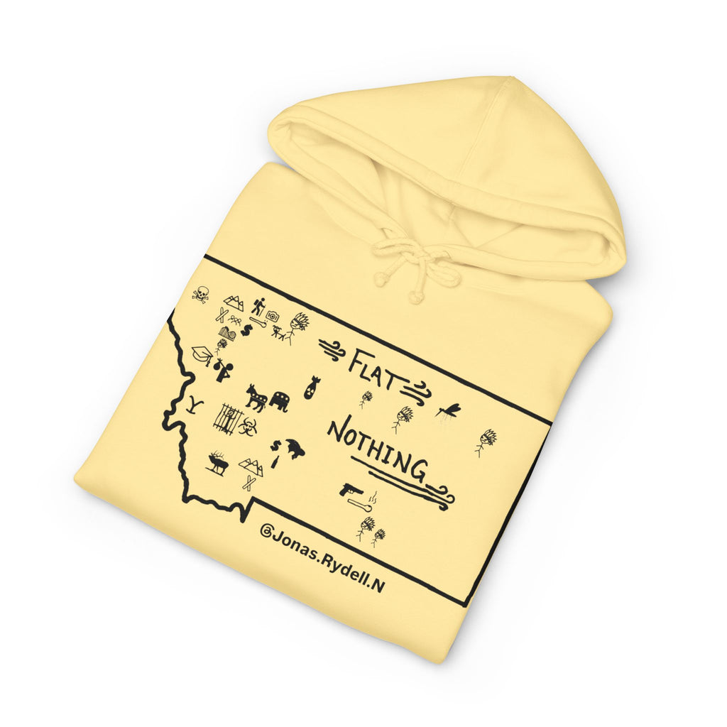 Original Montana Map Hoodie