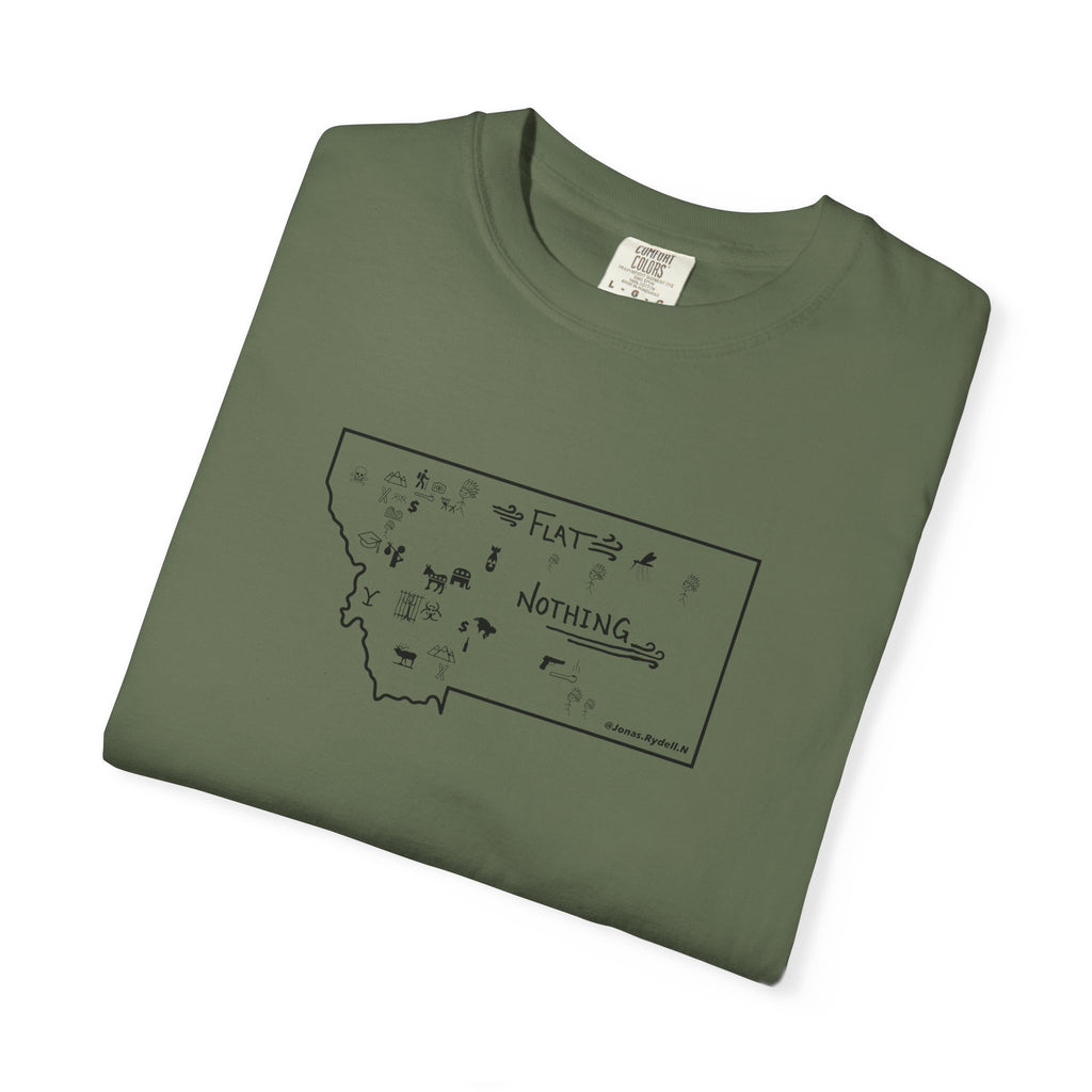 Montana Map in the Front and Alwayz Packin in the Back!  Best Seller