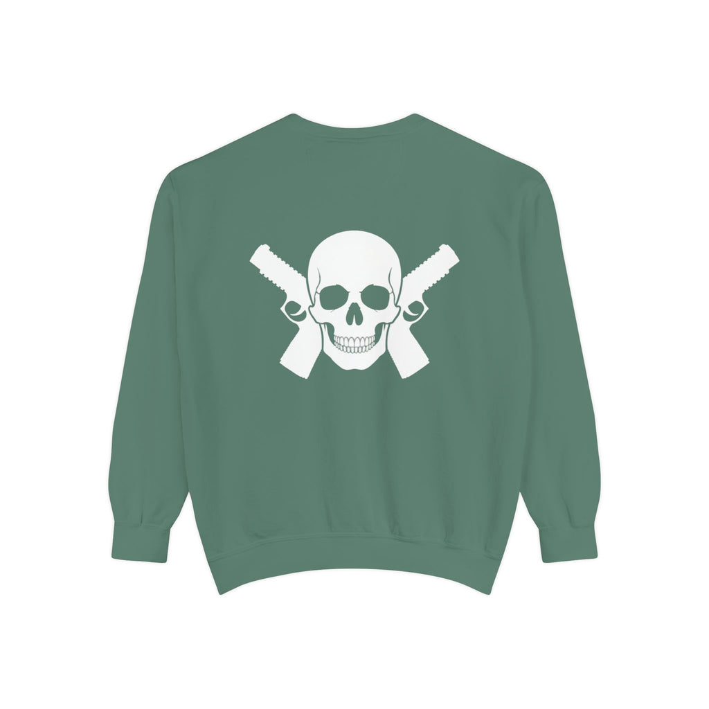 Alwayz Packin Front/ Skull Guns Back Sweatshirt