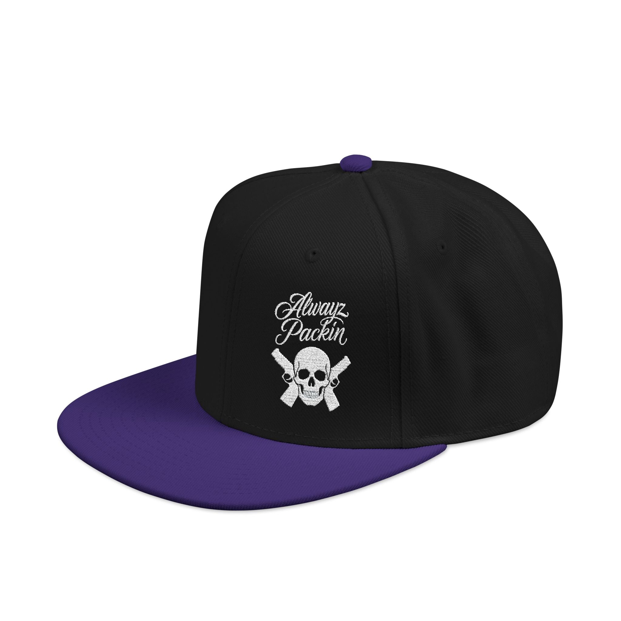 Embroidered Alwayz Packin Flat Bill