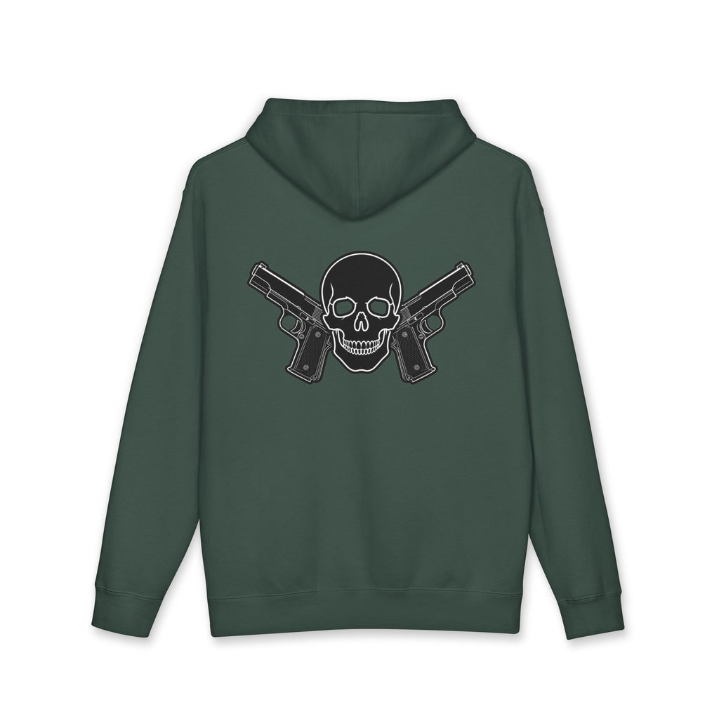 Alwayz Packin Front/ Skull and Guns Back