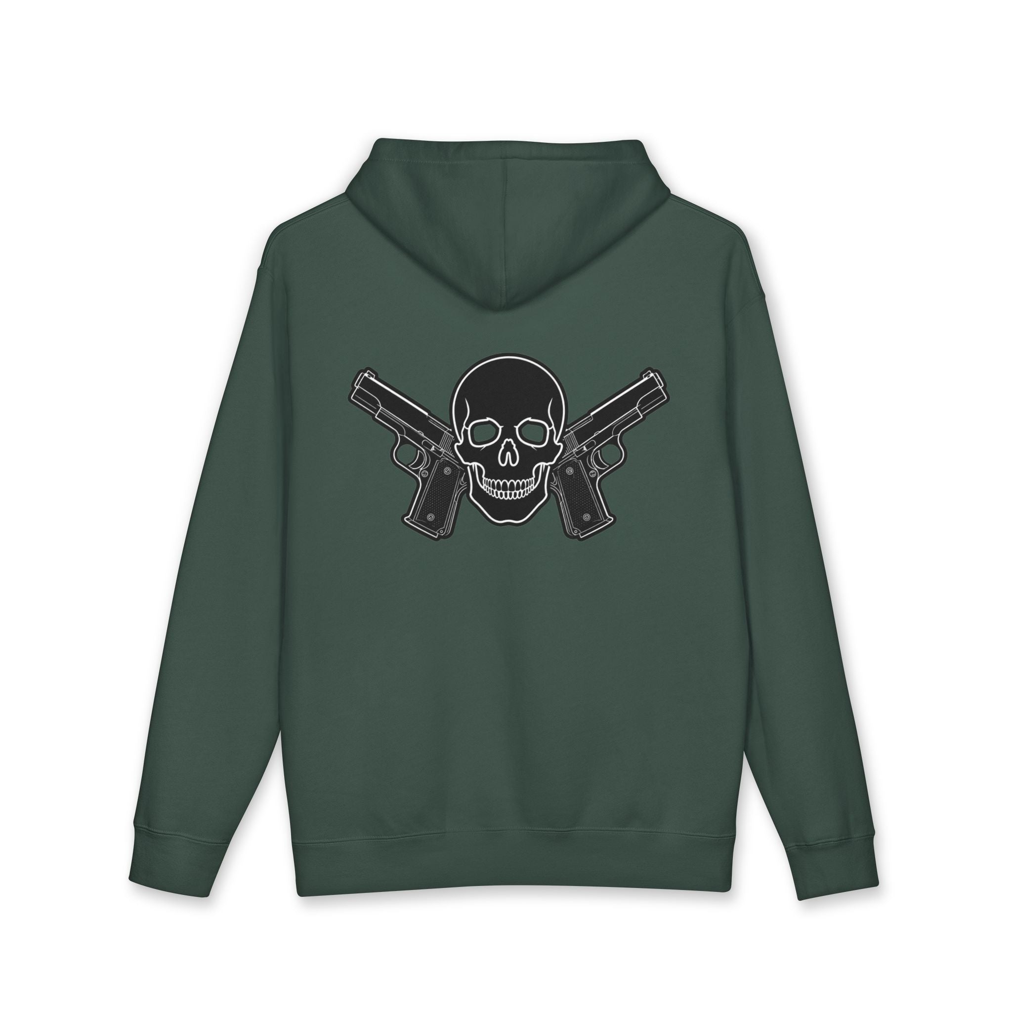 Alwayz Packin Front/ Skull and Guns Back