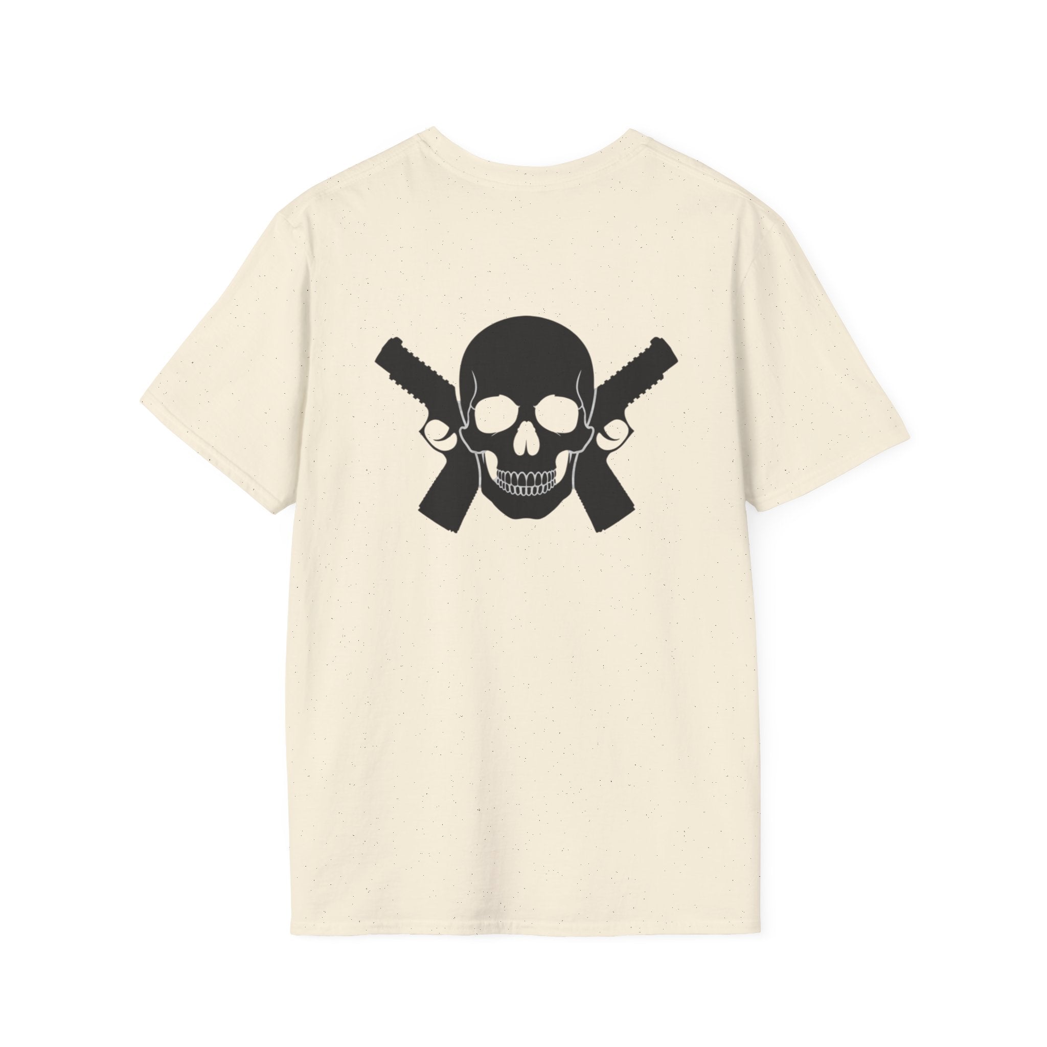 Alwayz Packin Front/ Skull cross guns back