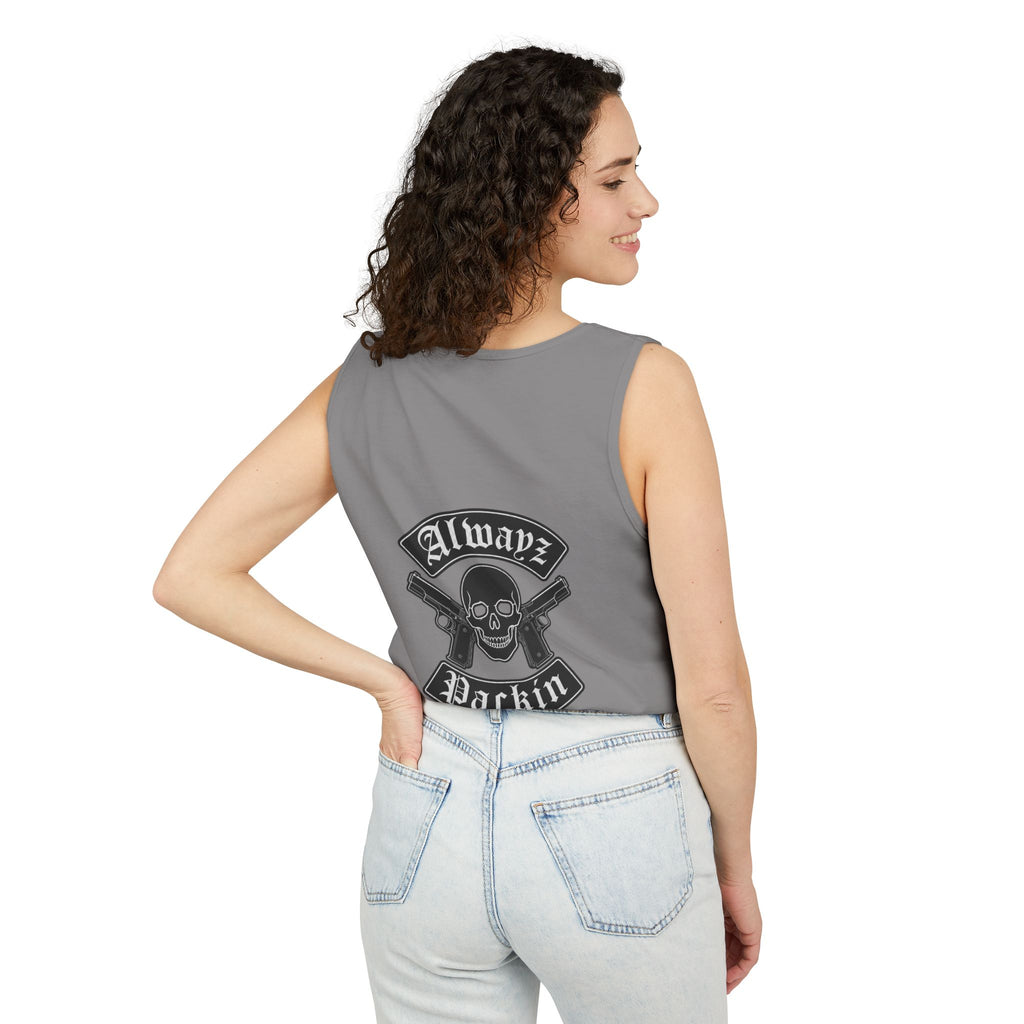 Alwayz Packin Front/ Skull Rocker Back