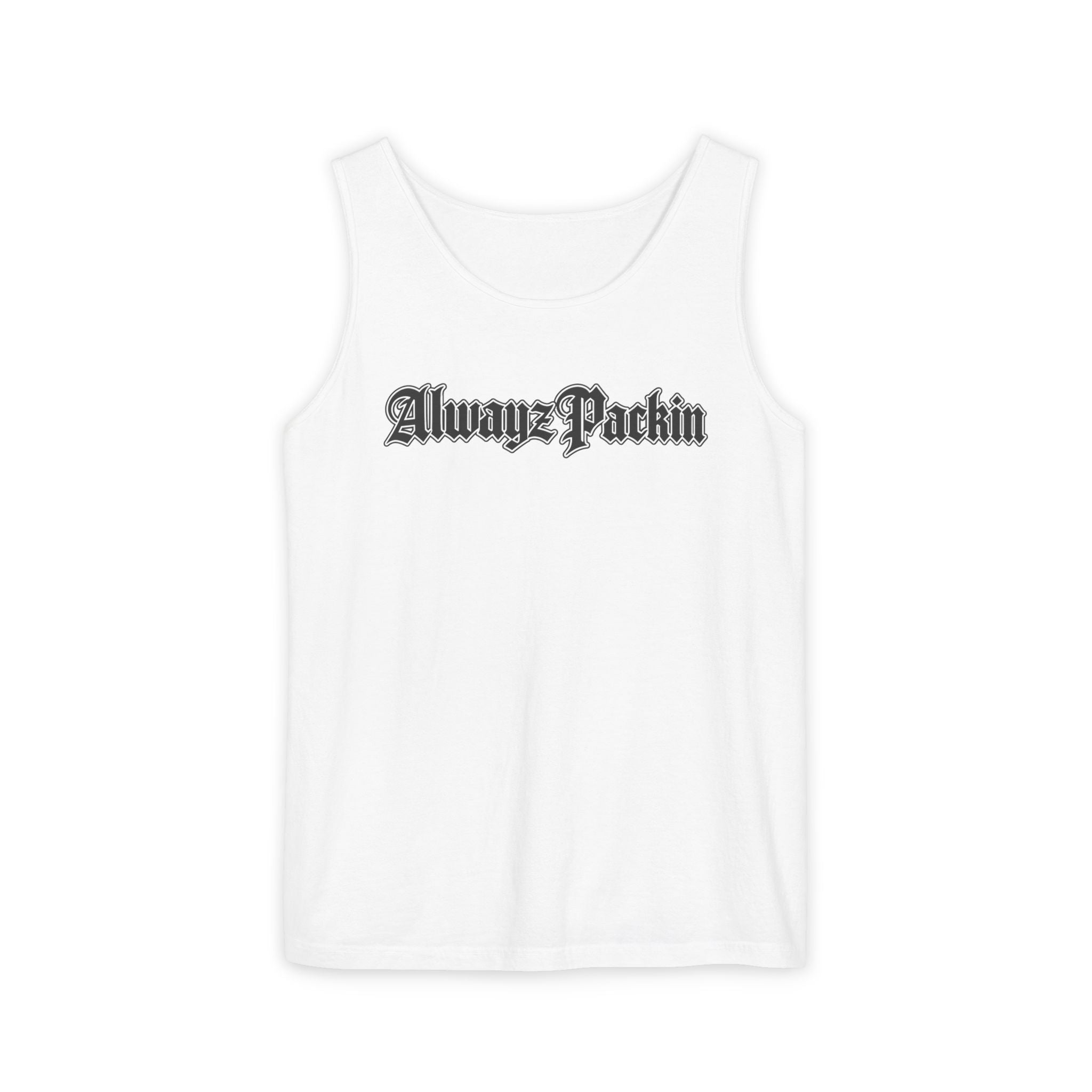 Alwayz Packin Front/ Skull Rocker Back