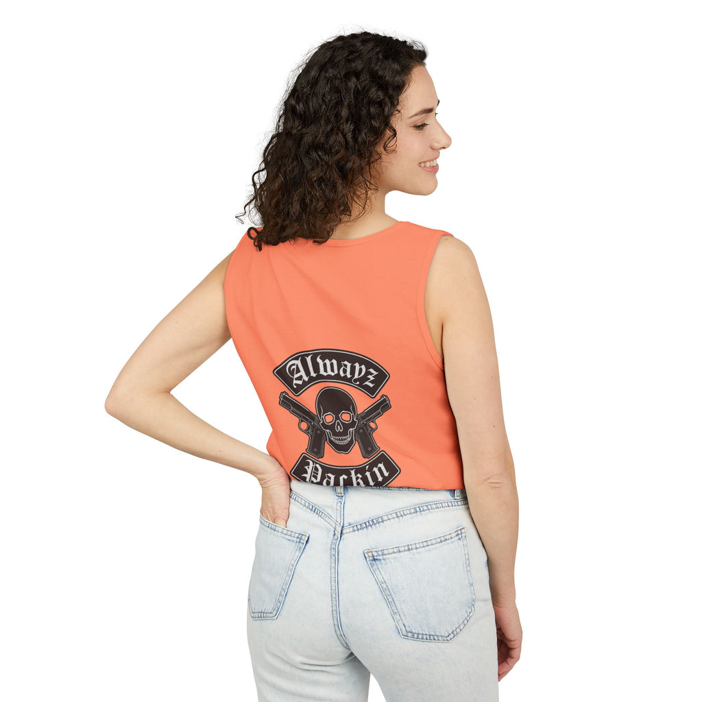 Alwayz Packin Front/ Skull Rocker Back