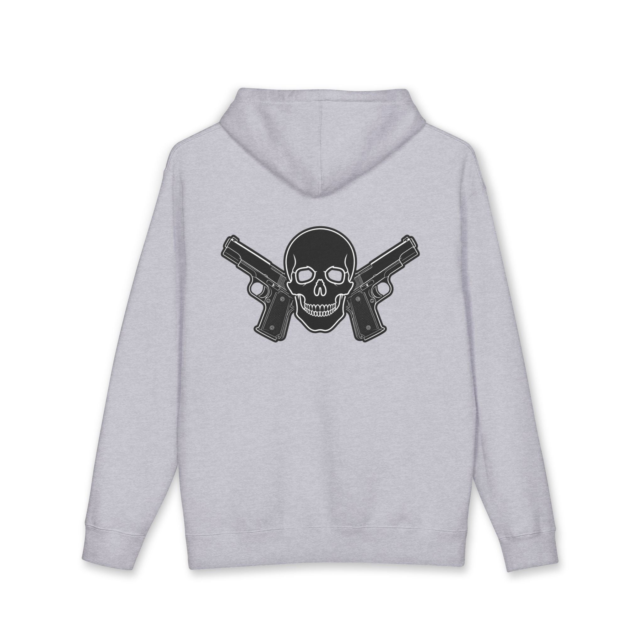 Alwayz Packin Front/ Skull and Guns Back