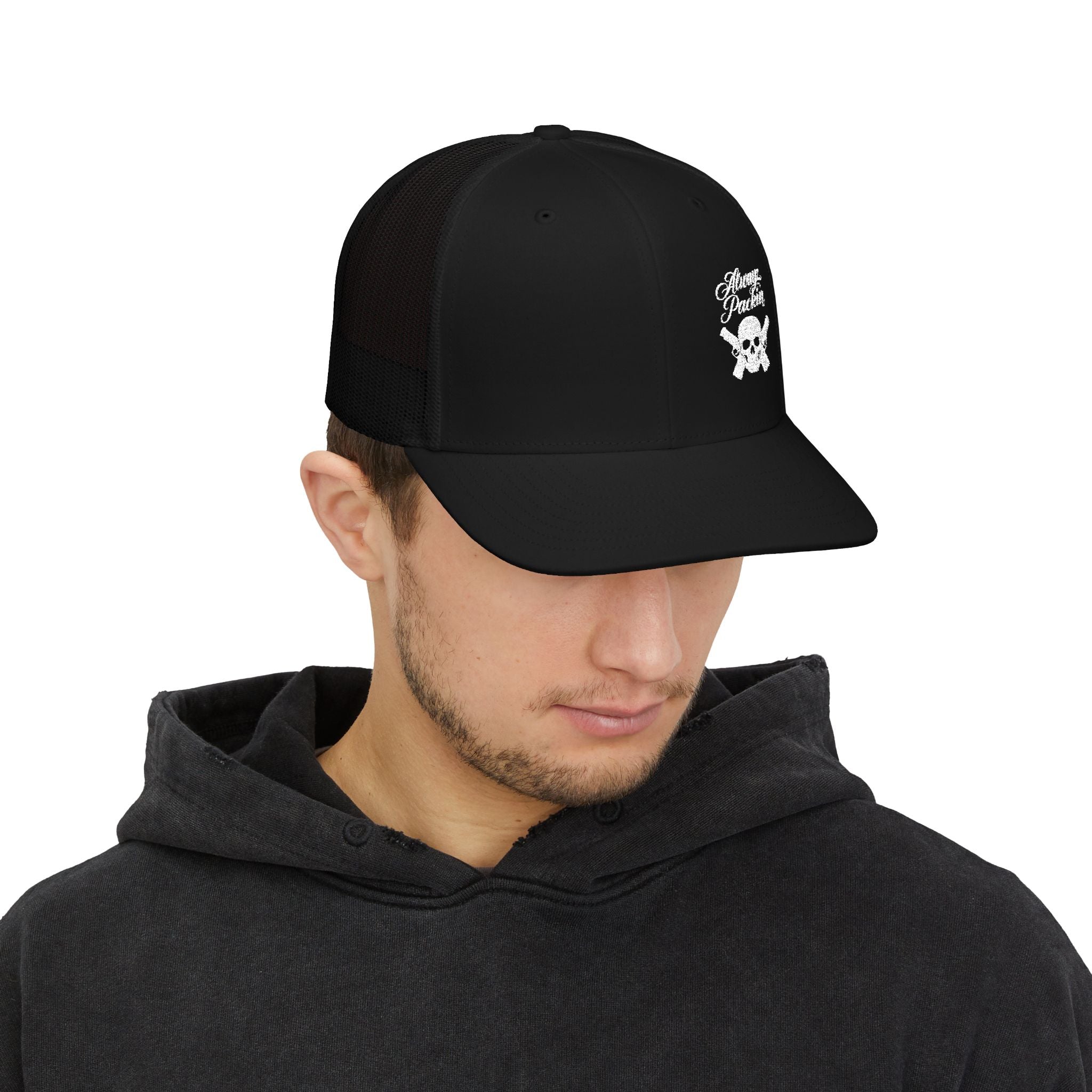 Alwayz Packin Trucker Embroidered Hat
