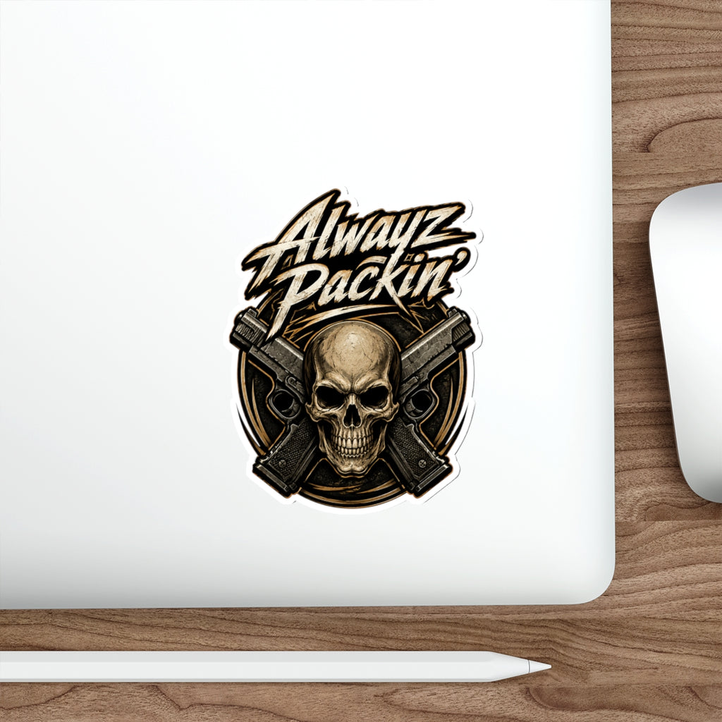Alwayz Packin Sticker Variant