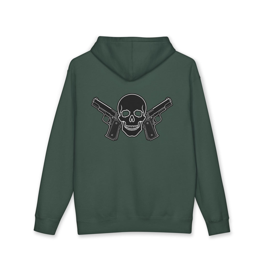Alwayz Packin Front/ Skull and Guns Back