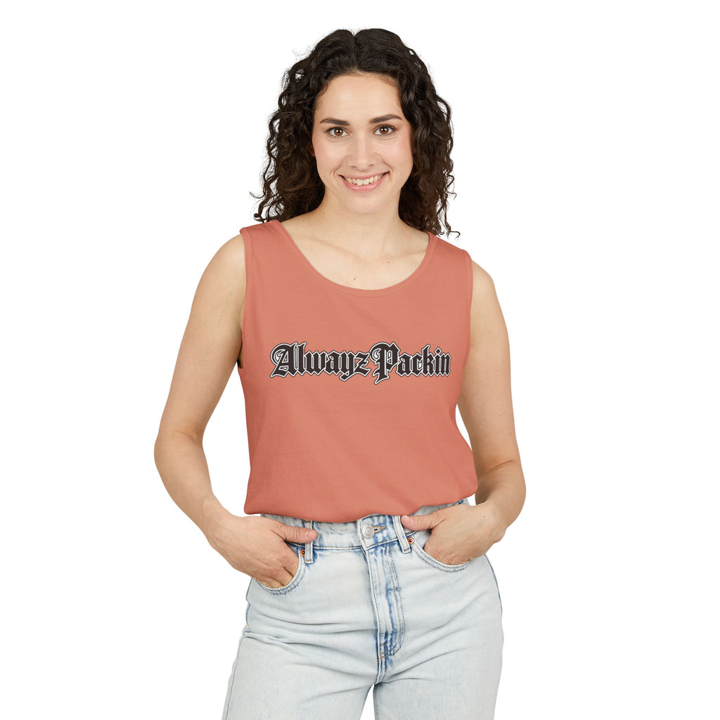 Alwayz Packin Front/ Skull Rocker Back