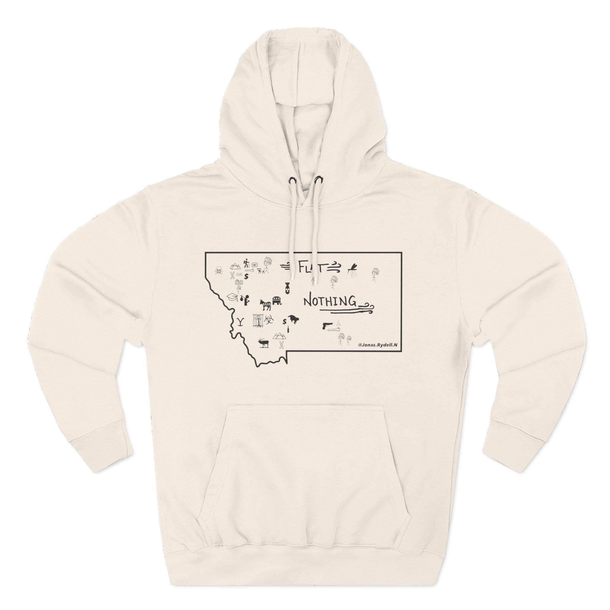 The Real Montana Map Pullover