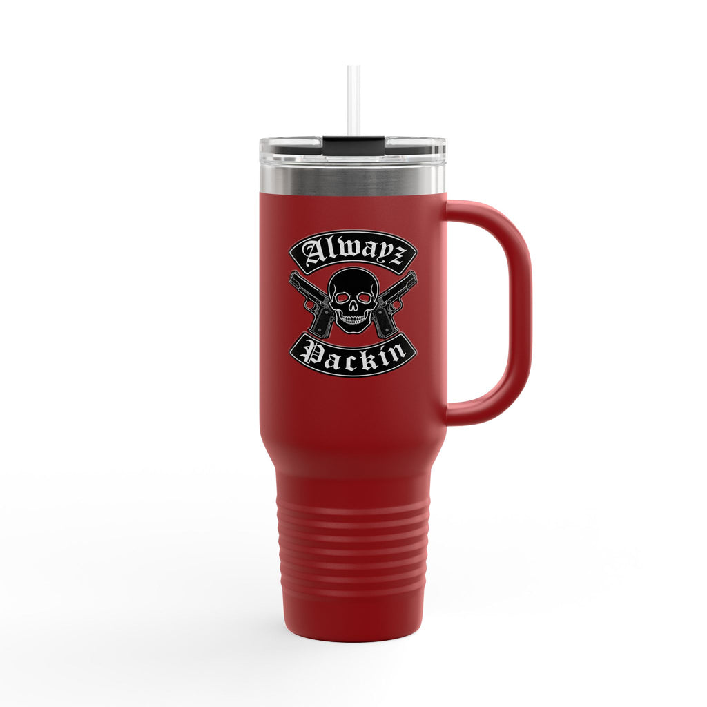 Alwayz Packin Insulated Travel Mug, 40oz