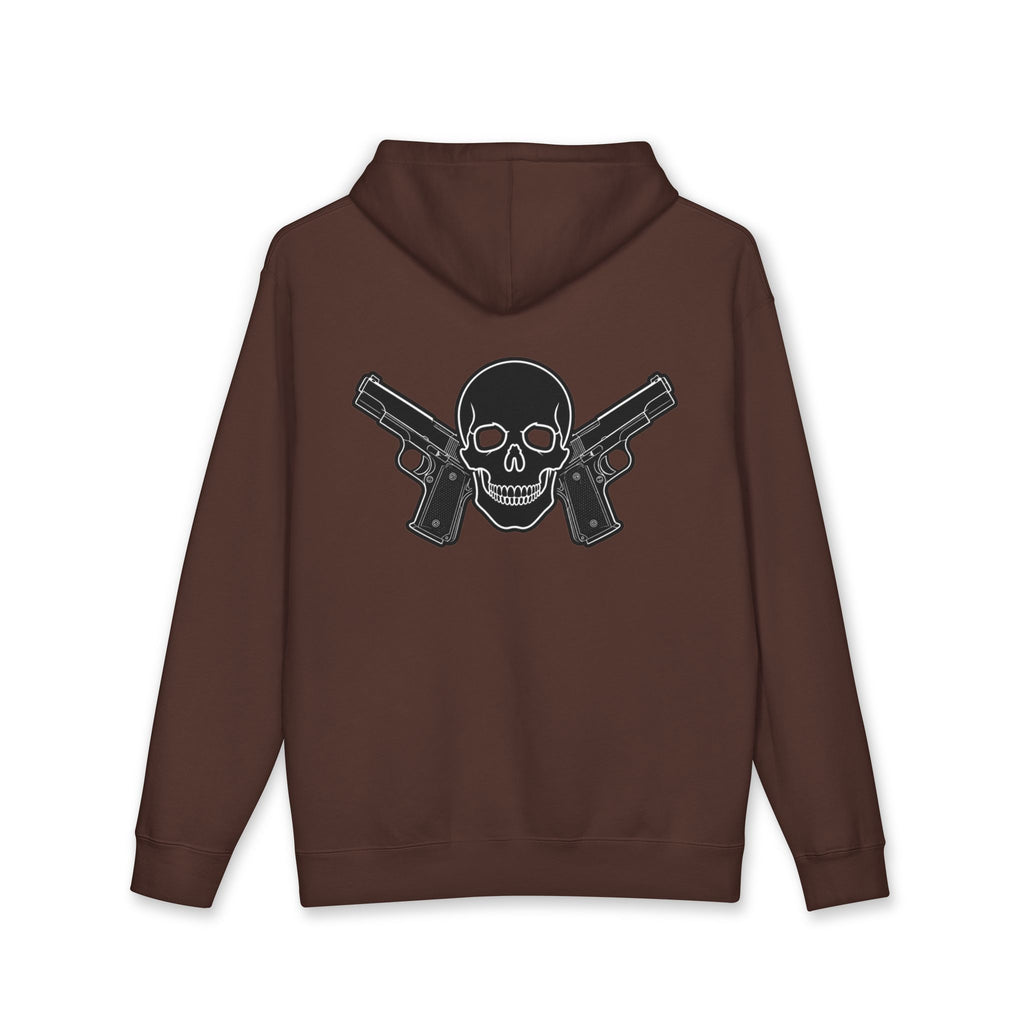 Alwayz Packin Front/ Skull and Guns Back