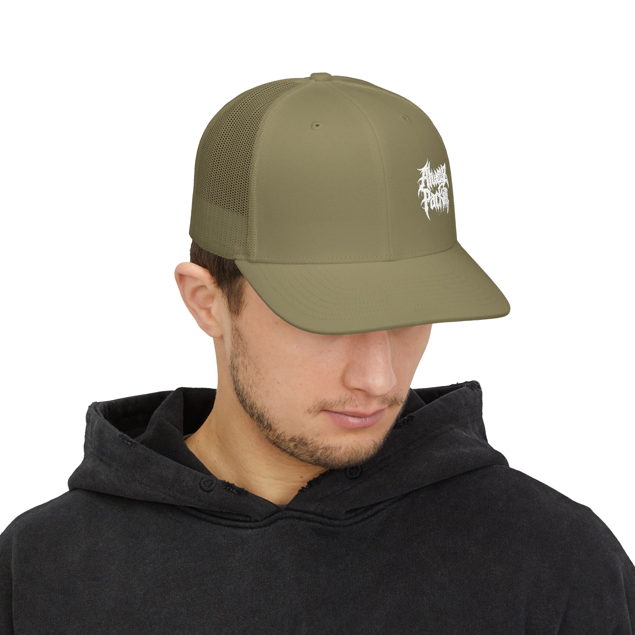 Embroidered Alwayz Packin Heavy Metal Print