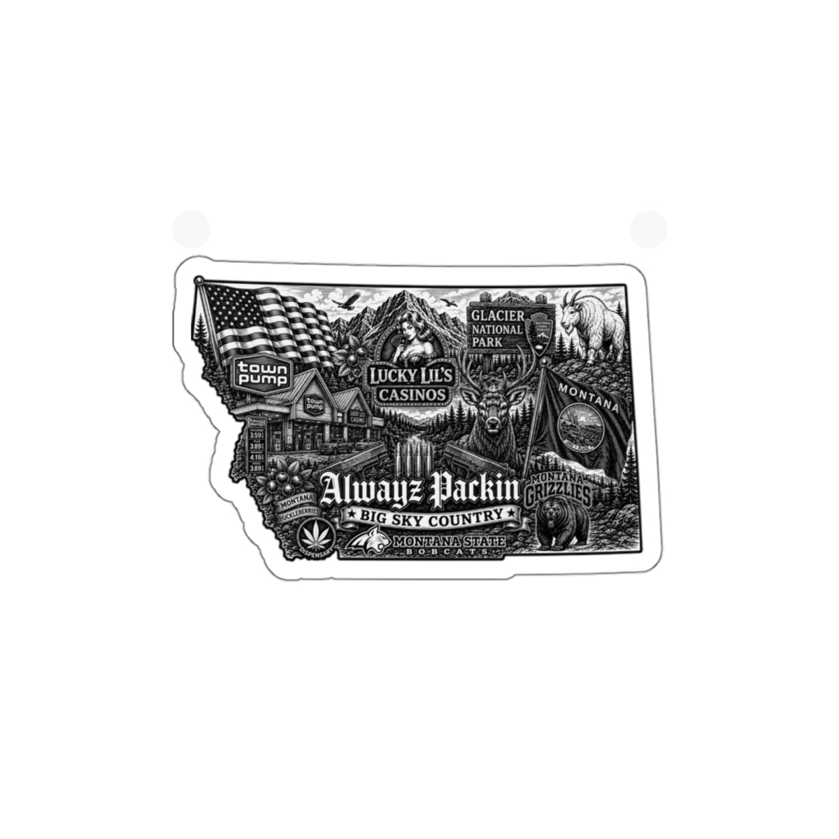 Ultimate Montana Sticker