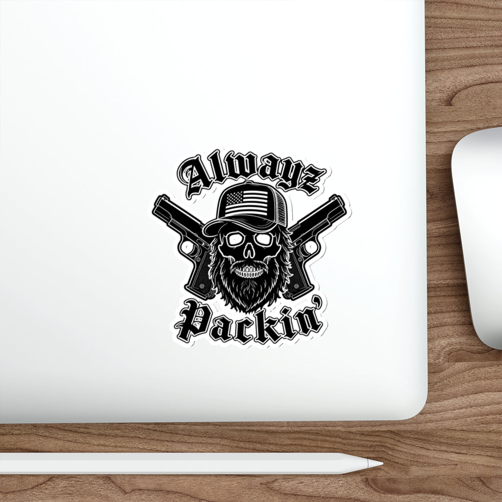 Alwayz Packin Sticker Variant