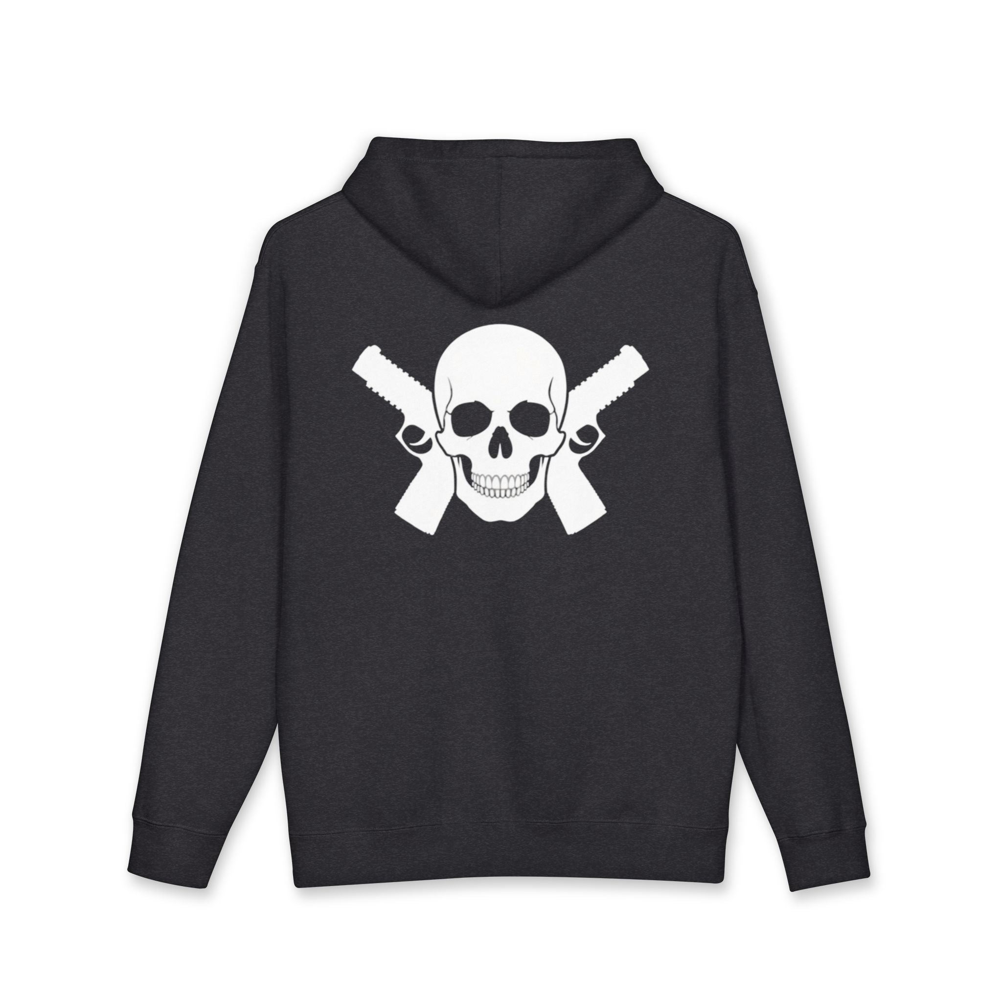 Alwayz Packin Front/ Skull and Guns back