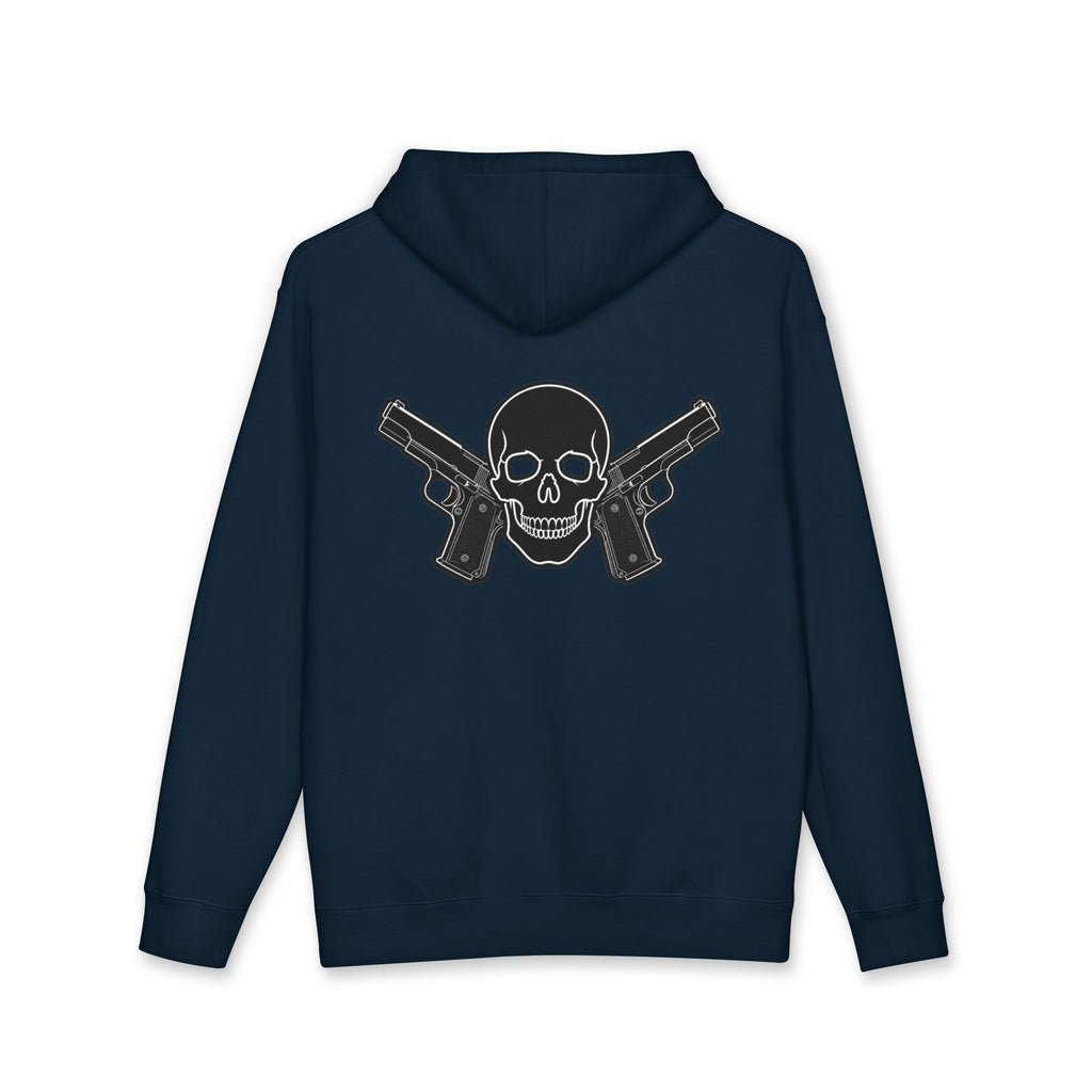 Alwayz Packin Front/ Skull and Guns Back