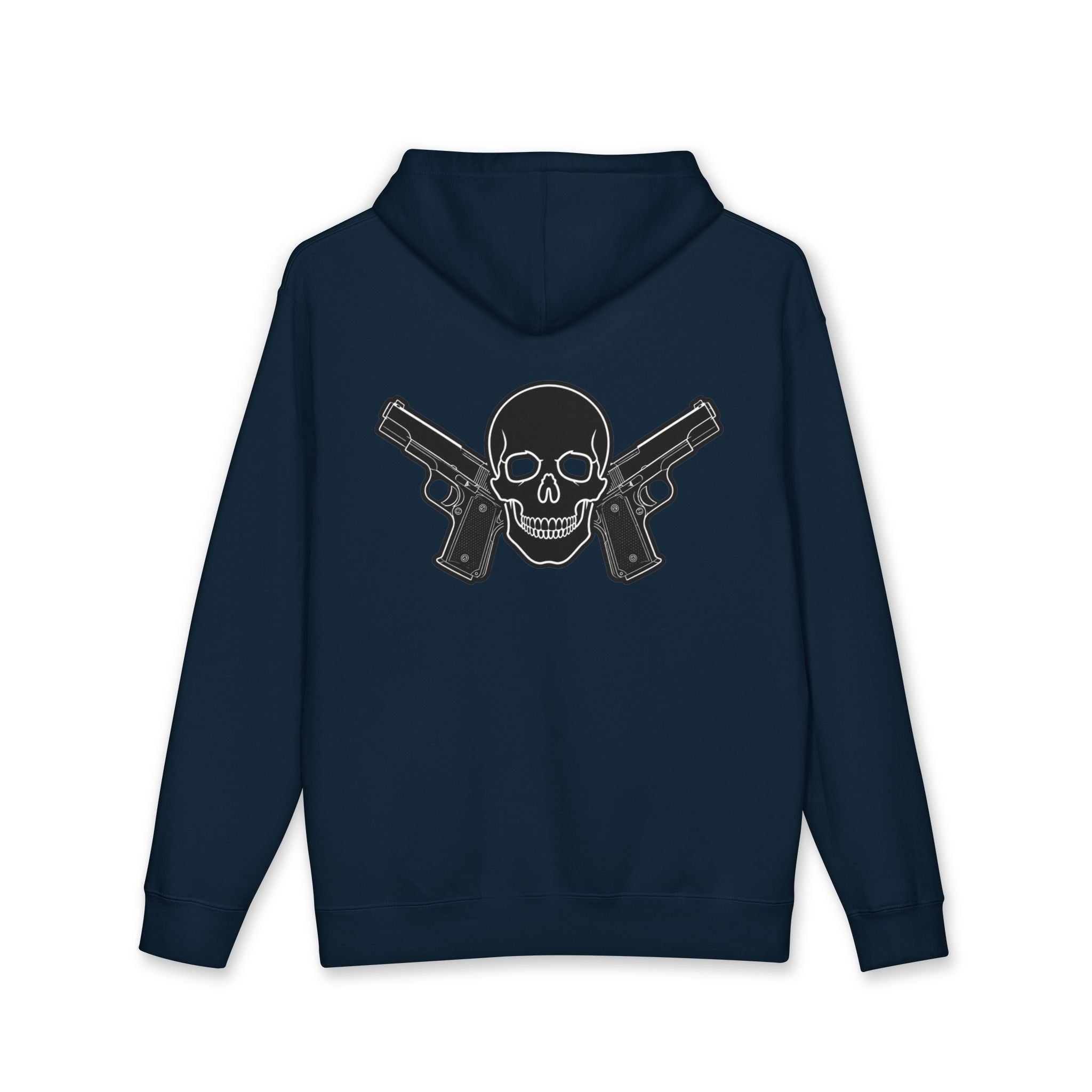 Alwayz Packin Front/ Skull and Guns Back