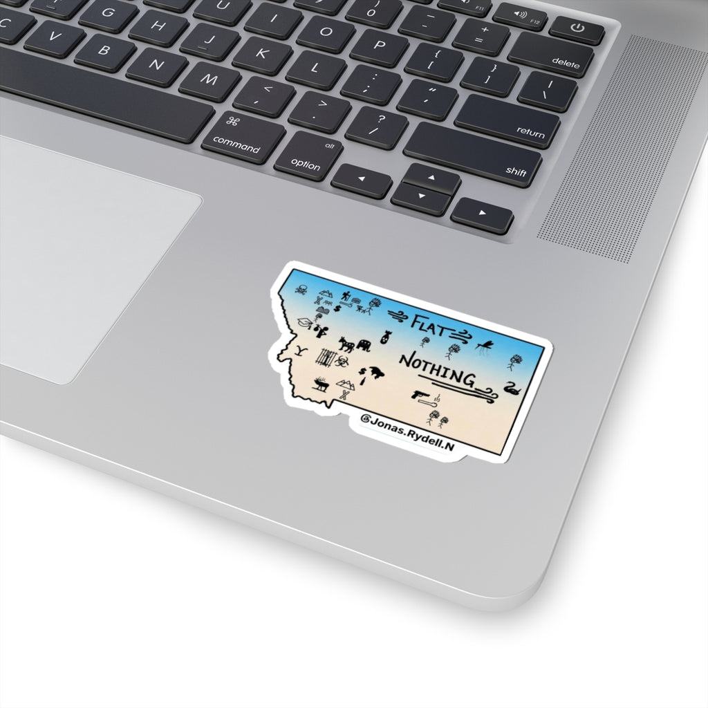 Original Montana Map Sticker